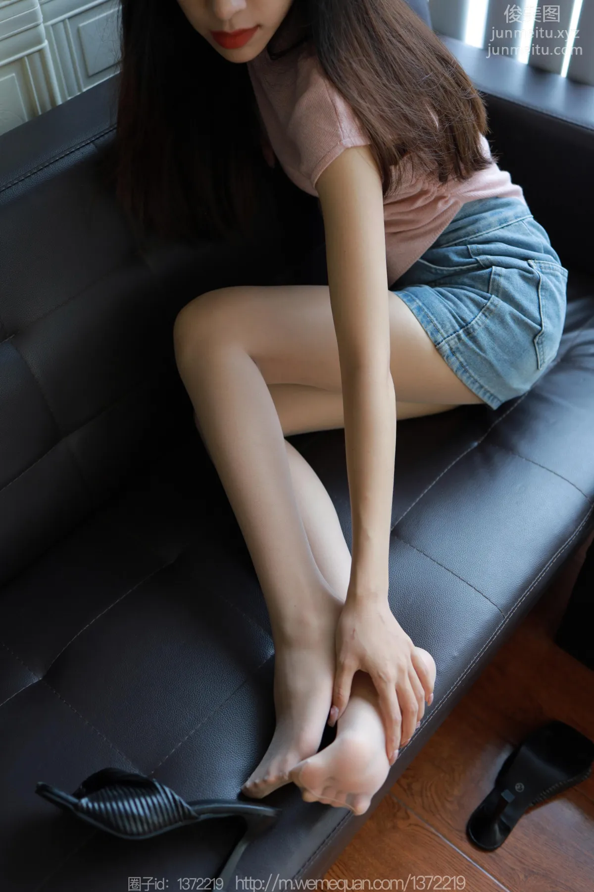[IESS] 2023.06.28 Silk Enjoyer 1466 Mei Zi, Denim Feet [89P] photo 83