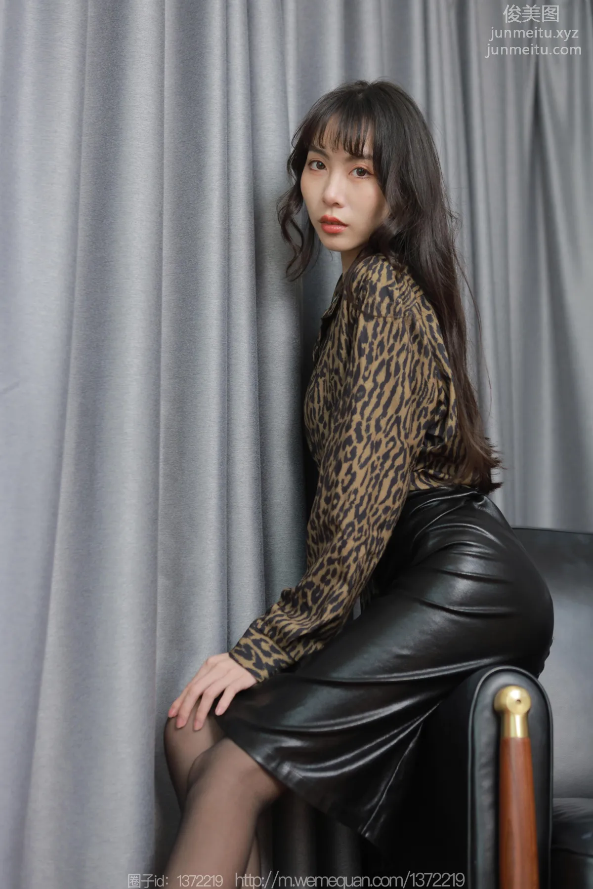 [IESS] 2023.07.13 Silk Enjoyer 1479 Tuan Tuan, Golden Leopard Print [81P] photo 44