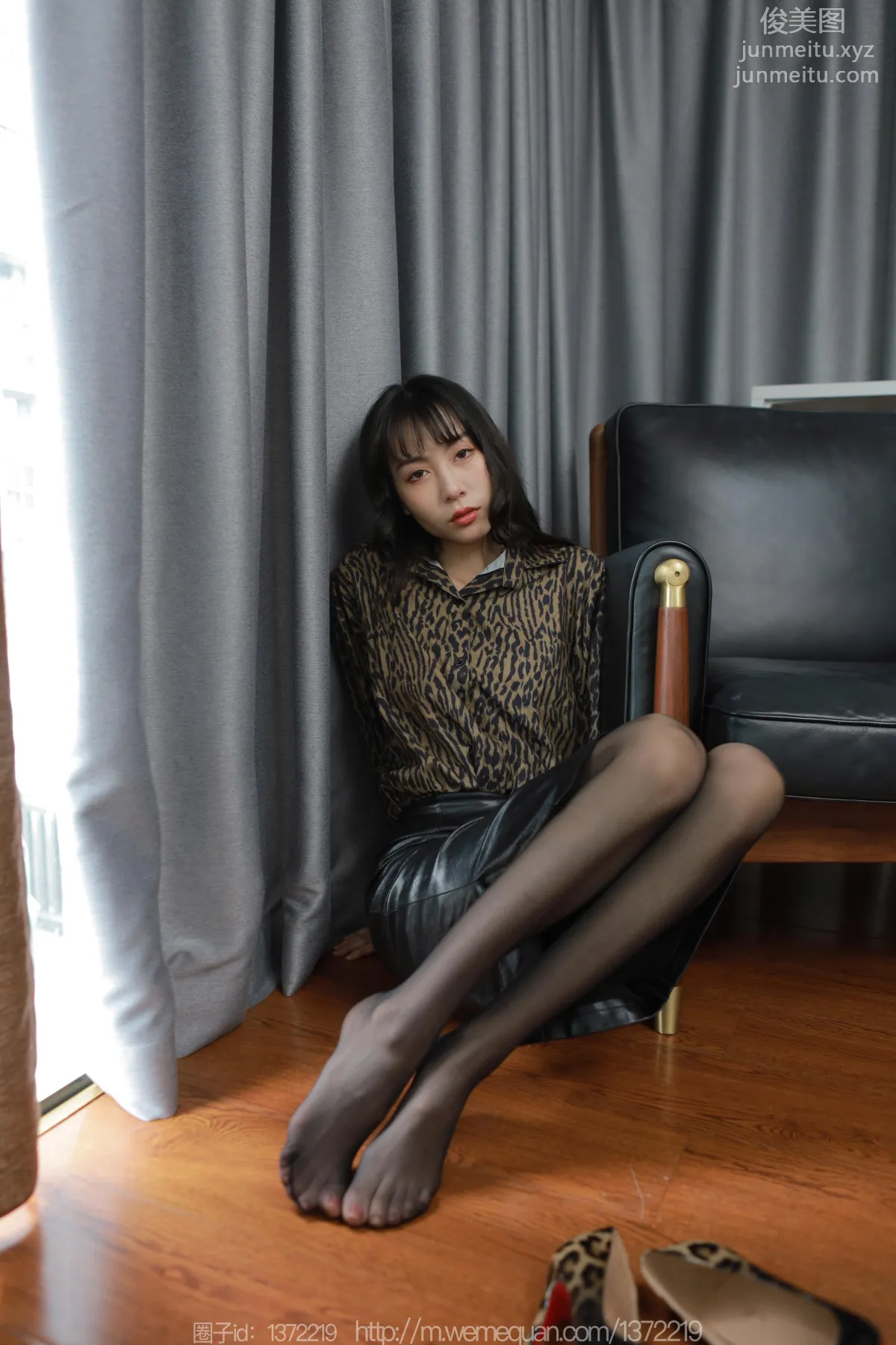 [IESS] 2023.07.13 Silk Enjoyer 1479 Tuan Tuan, Golden Leopard Print [81P] photo 62