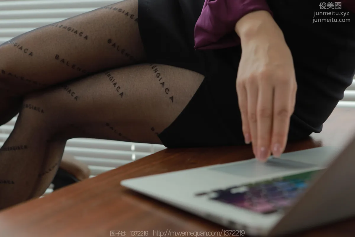 [IESS] 2023.07.14 Silk Enjoyer 1480 Xiao Jie, Letters Paired with Purple [85P] photo 84