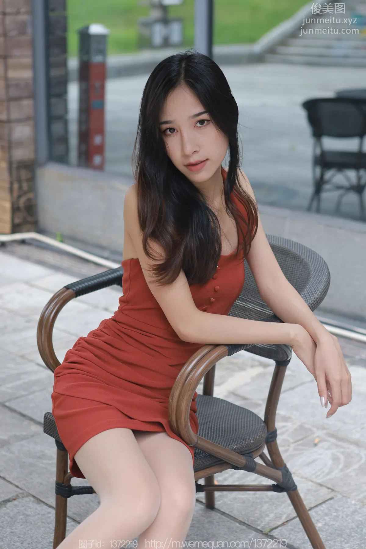 [IESS] 2023.07.27 Silk Enjoyer 1492 Mei Zi, Street Beauty [86P] photo 11