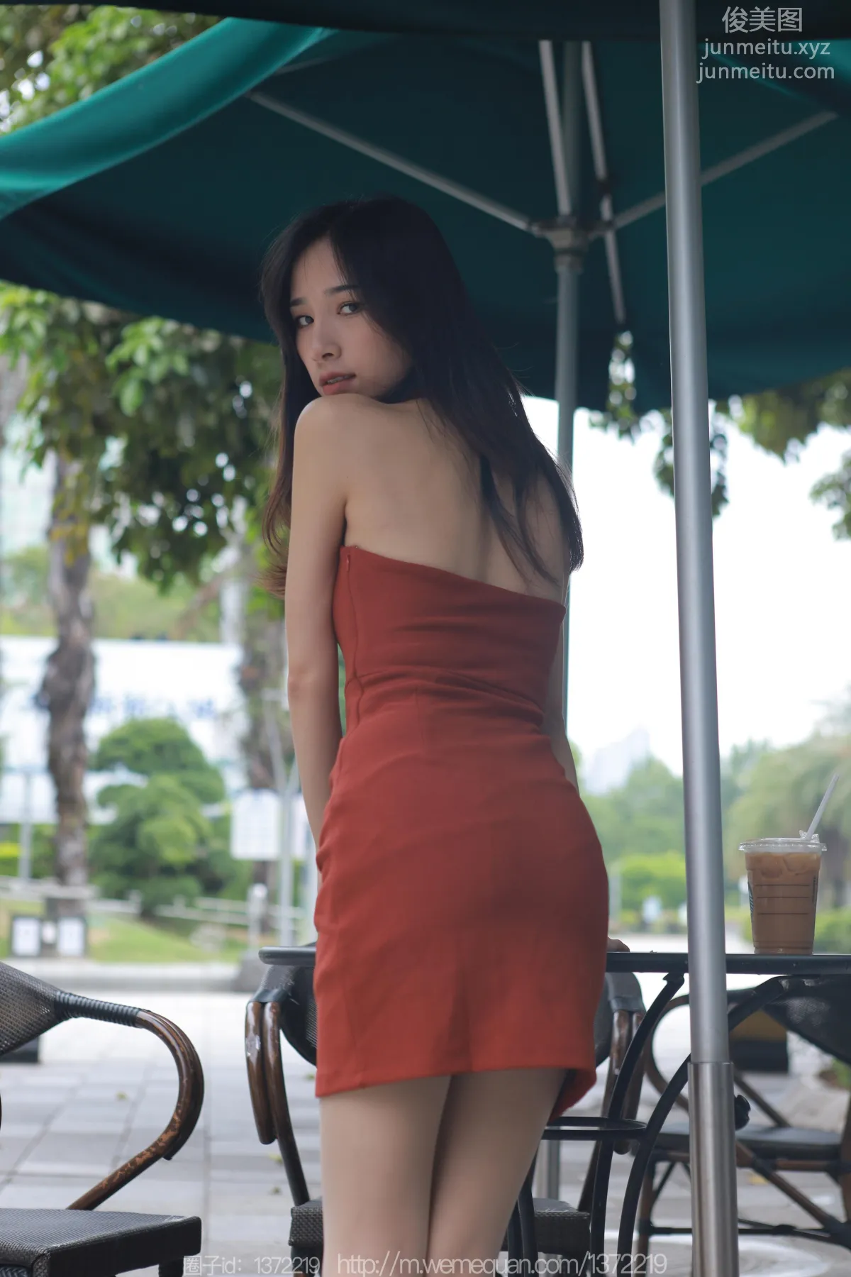[IESS] 2023.07.27 Silk Enjoyer 1492 Mei Zi, Street Beauty [86P] photo 21