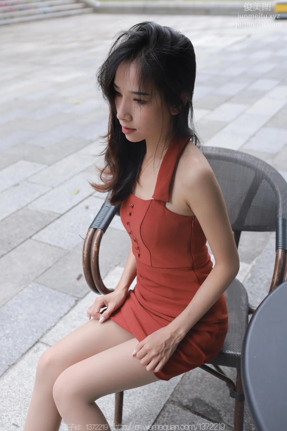 [IESS] 2023.07.27 Silk Enjoyer 1492 Mei Zi, Street Beauty [86P] photo 40