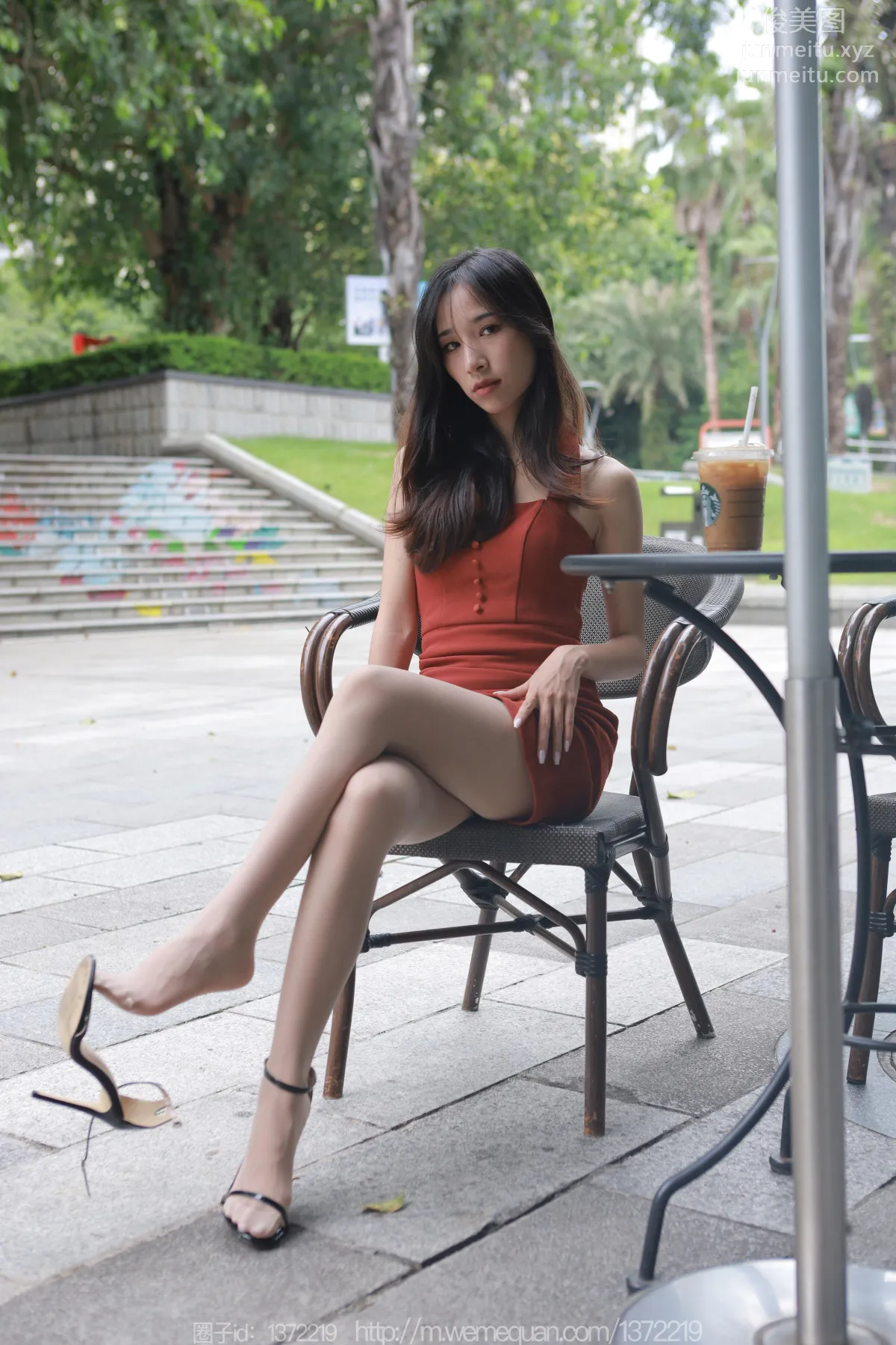 [IESS] 2023.07.27 Silk Enjoyer 1492 Mei Zi, Street Beauty [86P] photo 58