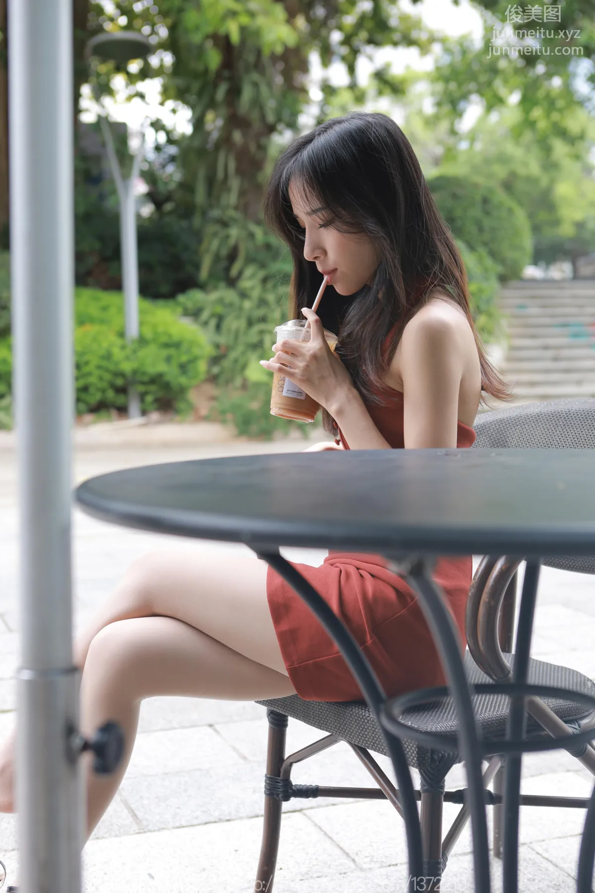 [IESS] 2023.07.27 Silk Enjoyer 1492 Mei Zi, Street Beauty [86P] photo 63