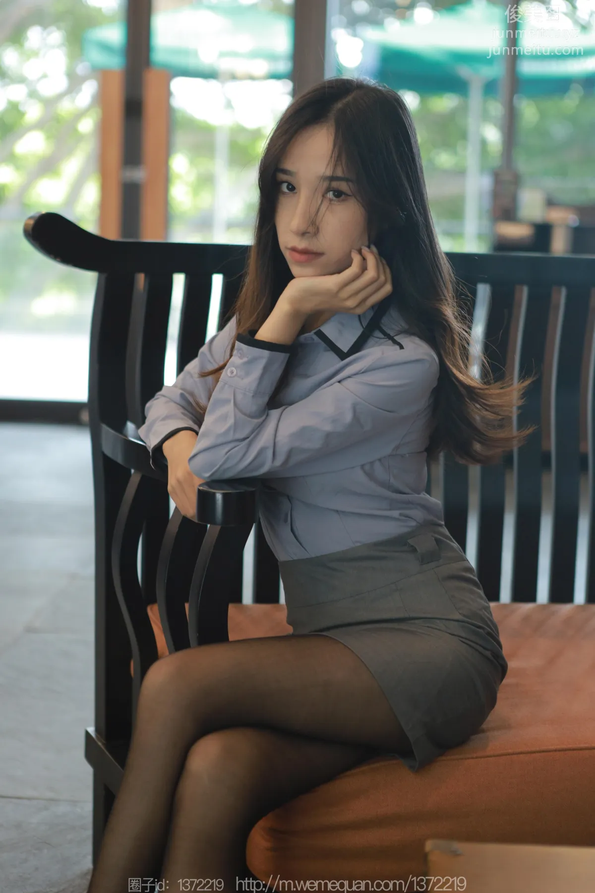 [IESS] 2023.08.02 Silk Enjoyer 1496 Mei Zi, Spring Light on the Stairs [86P] photo 3