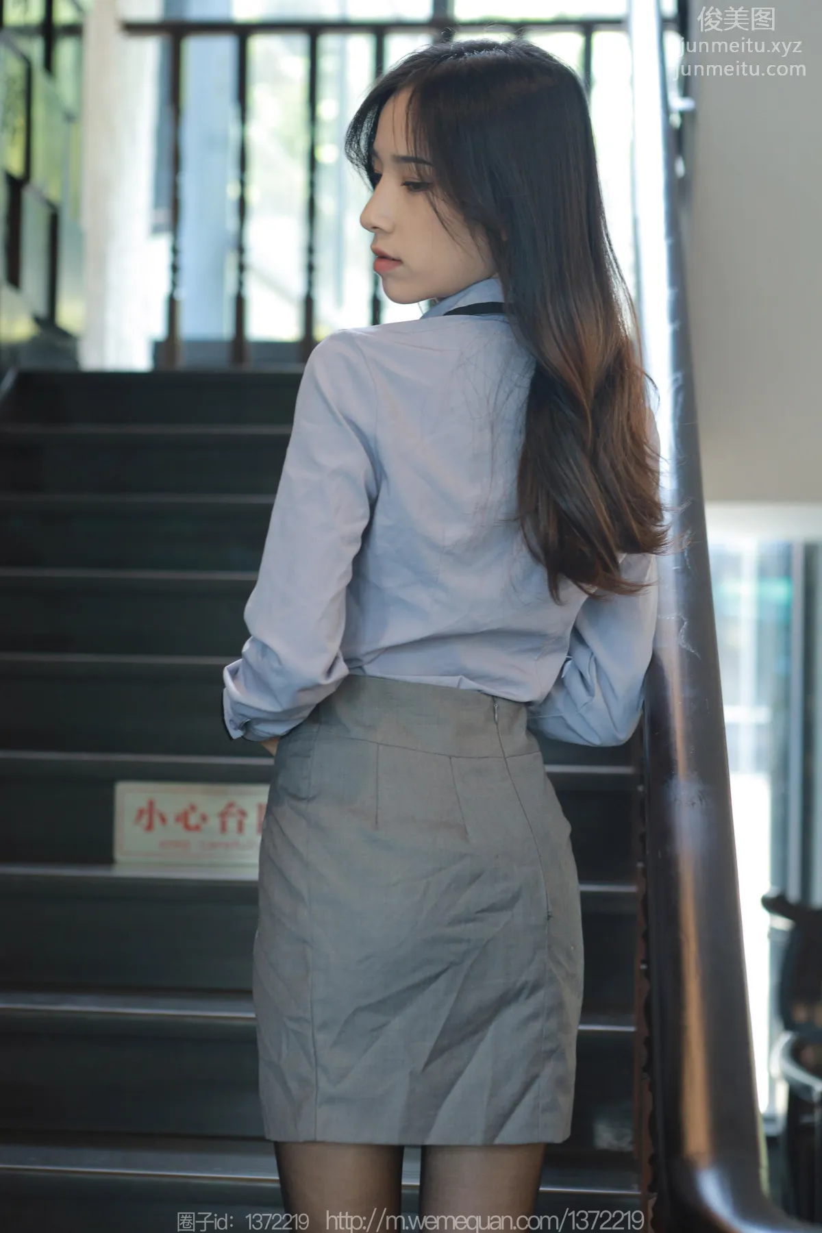 [IESS] 2023.08.02 Silk Enjoyer 1496 Mei Zi, Spring Light on the Stairs [86P] photo 31