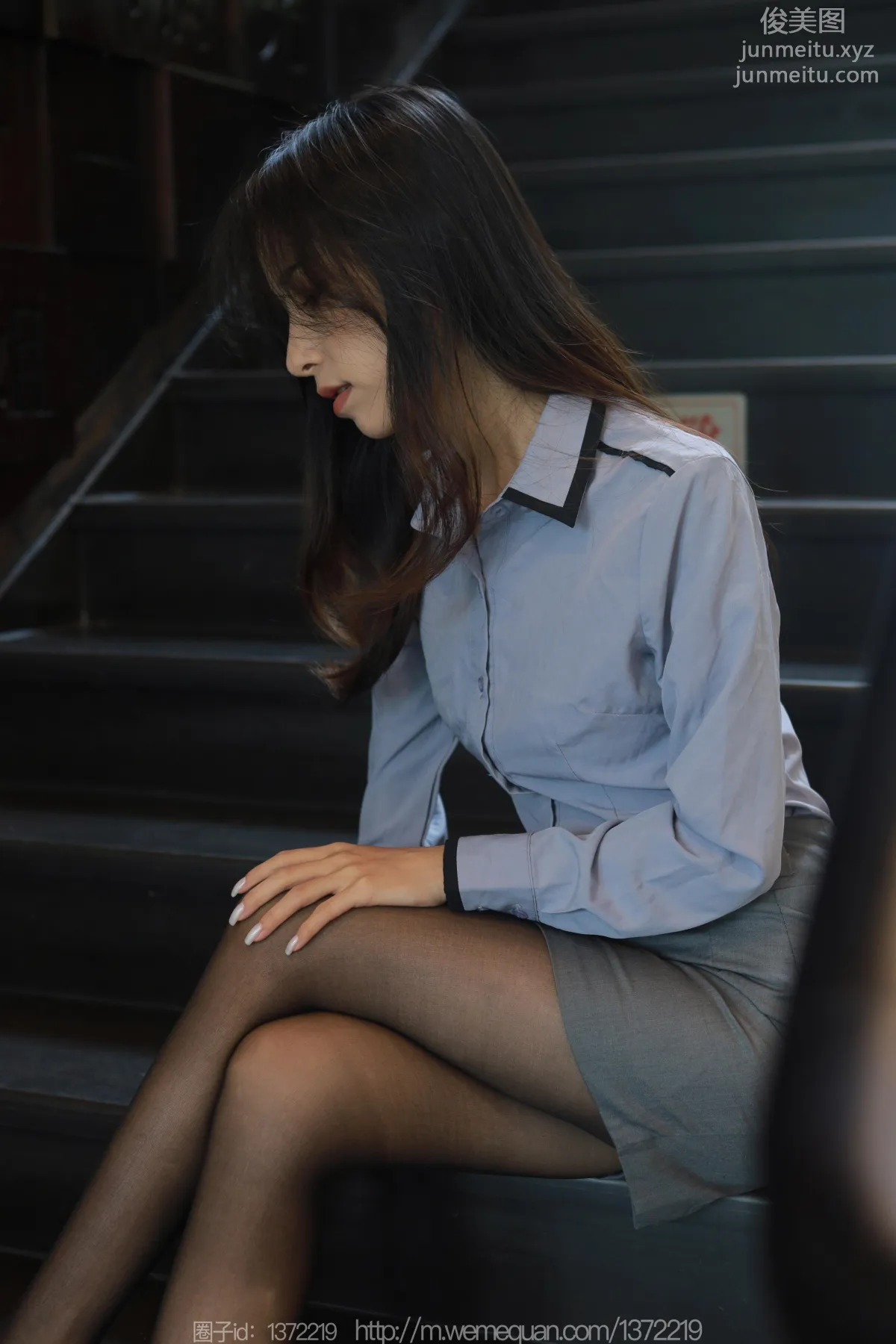 [IESS] 2023.08.02 Silk Enjoyer 1496 Mei Zi, Spring Light on the Stairs [86P] photo 44