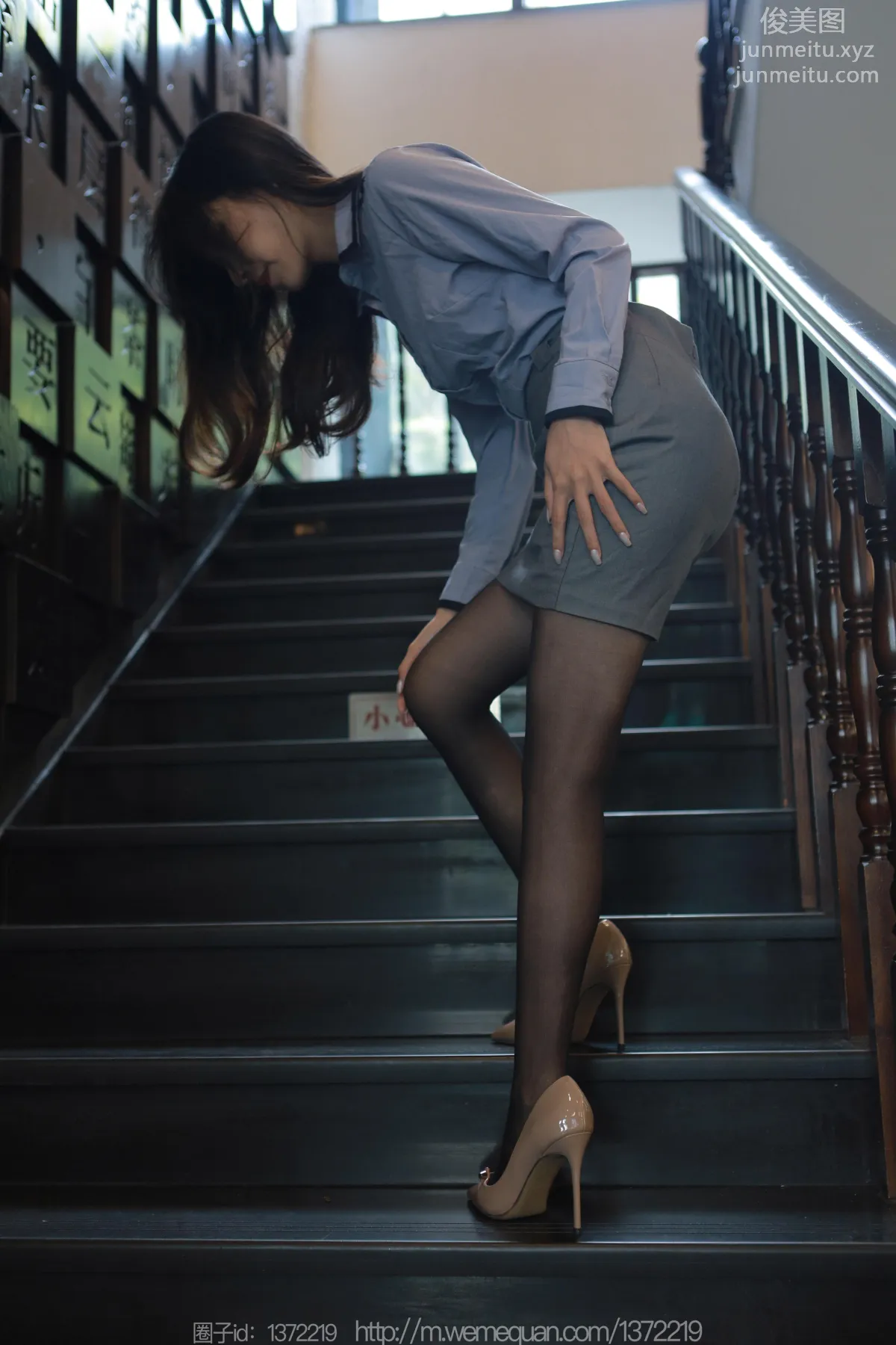 [IESS] 2023.08.02 Silk Enjoyer 1496 Mei Zi, Spring Light on the Stairs [86P] photo 63