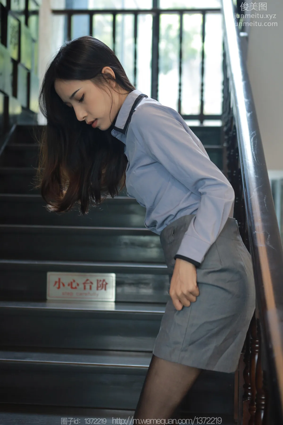 [IESS] 2023.08.02 Silk Enjoyer 1496 Mei Zi, Spring Light on the Stairs [86P] photo 66