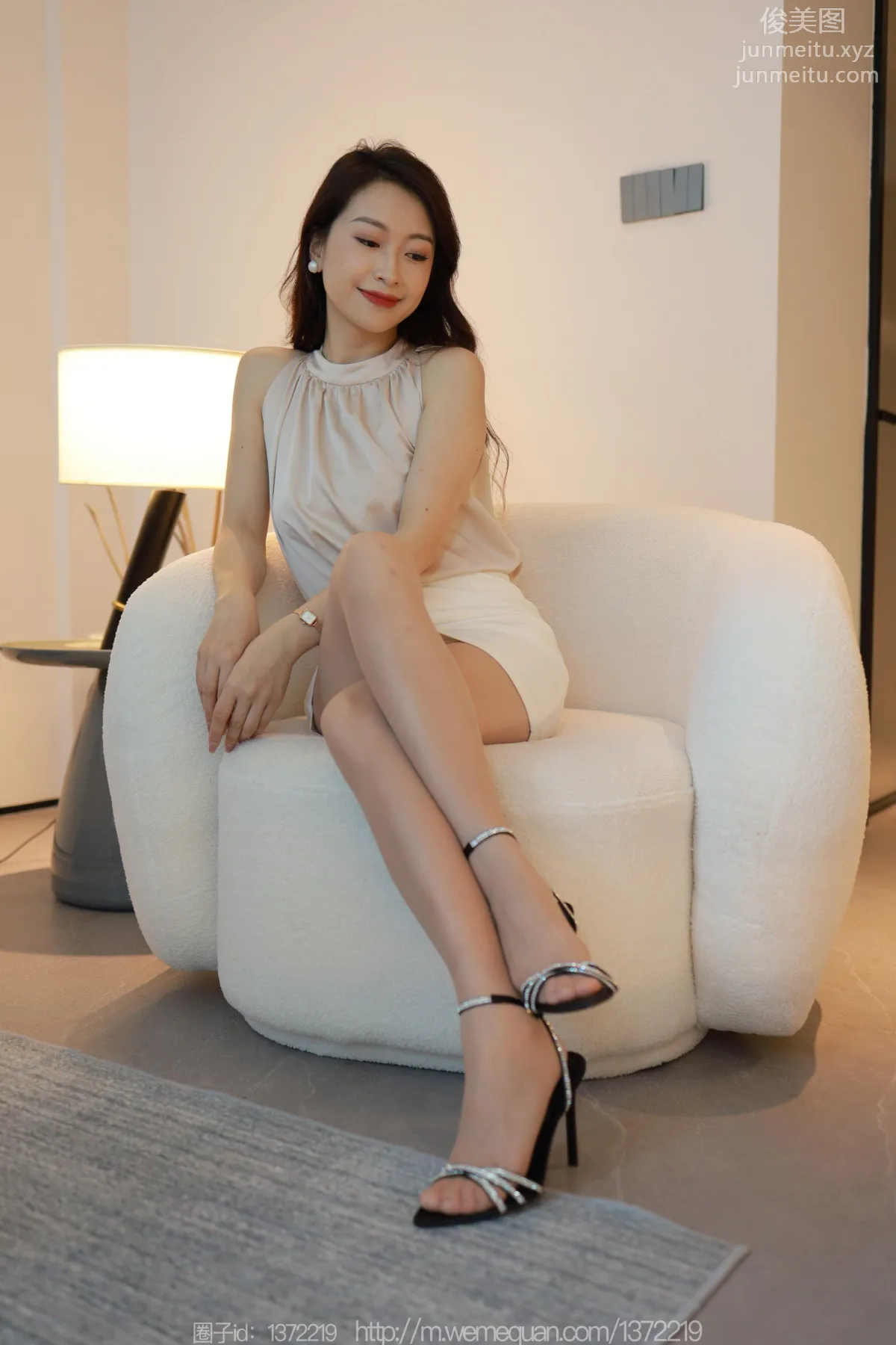 [IESS] 2023.08.03 Silk Enjoyer 1497 Xiao Jie, White Moonlight [90P] photo 54