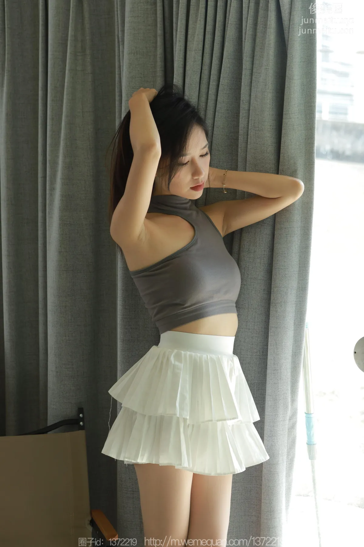 [IESS] 2023.09.25 Silk Enjoyer 1542 Mei Zi, Barbie Pink High Heels [82P] photo 37