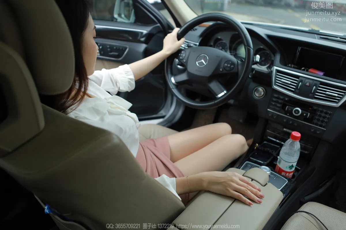 [IESS] 2023.10.16 Silk Enjoyer 1560 Xiao Jie, Inside and Outside the Car [84P] photo 26