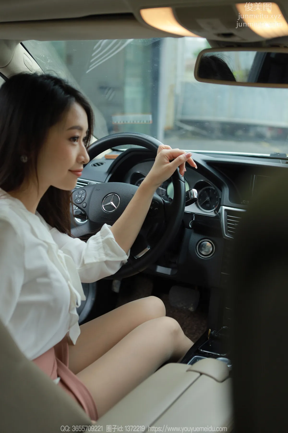 [IESS] 2023.10.16 Silk Enjoyer 1560 Xiao Jie, Inside and Outside the Car [84P] photo 28