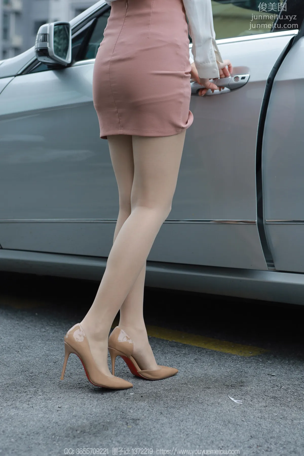 [IESS] 2023.10.16 Silk Enjoyer 1560 Xiao Jie, Inside and Outside the Car [84P] photo 62