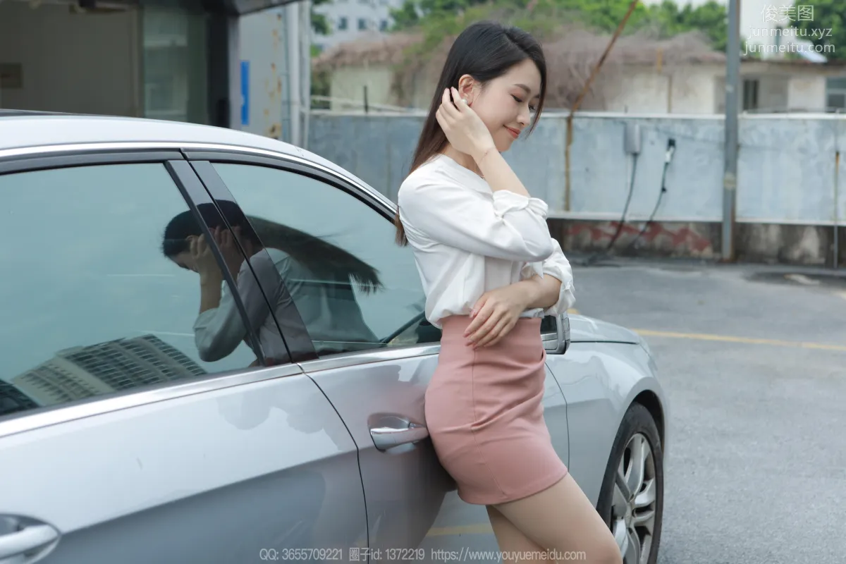 [IESS] 2023.10.16 Silk Enjoyer 1560 Xiao Jie, Inside and Outside the Car [84P] photo 78