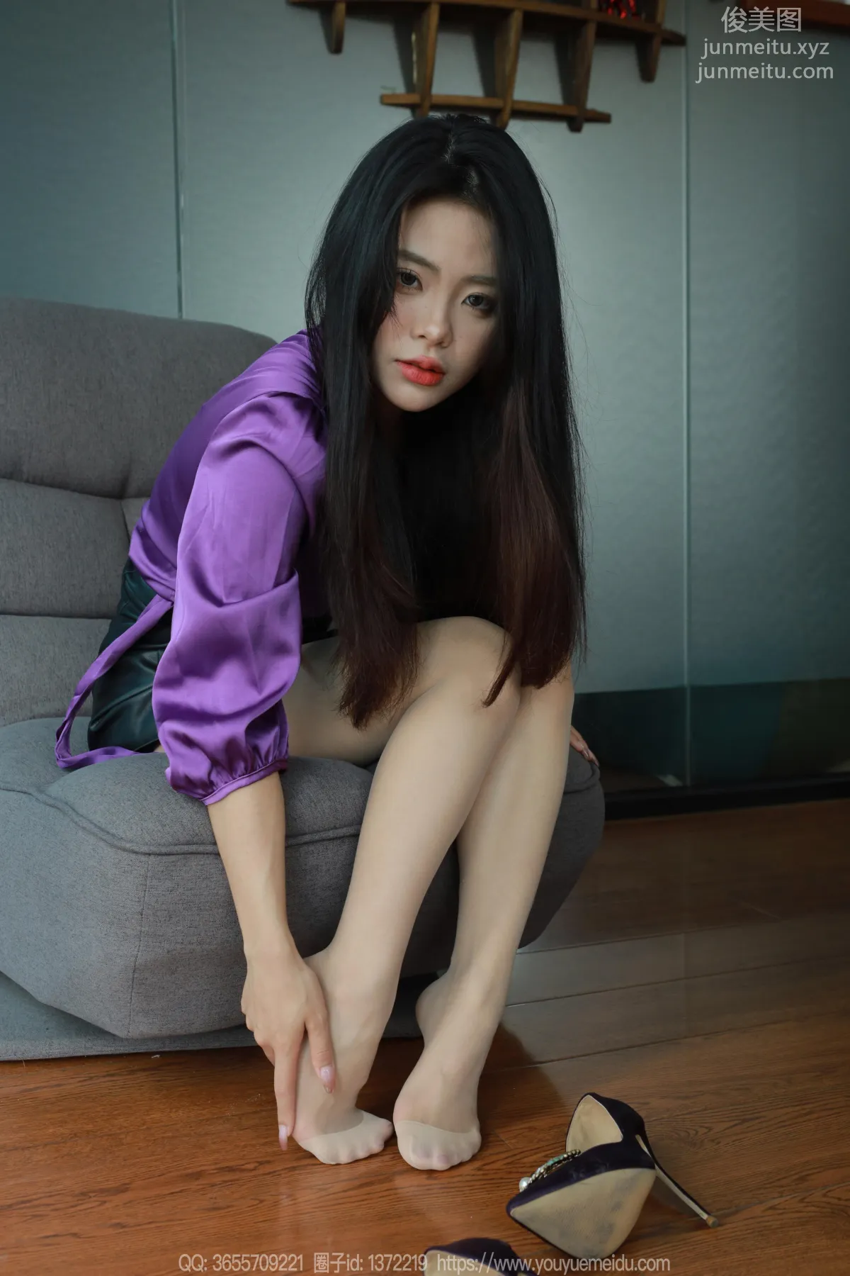 [IESS] 2023.10.18 Silk Enjoyer 1562 Tu Tu, Purple Charm [78P] photo 14
