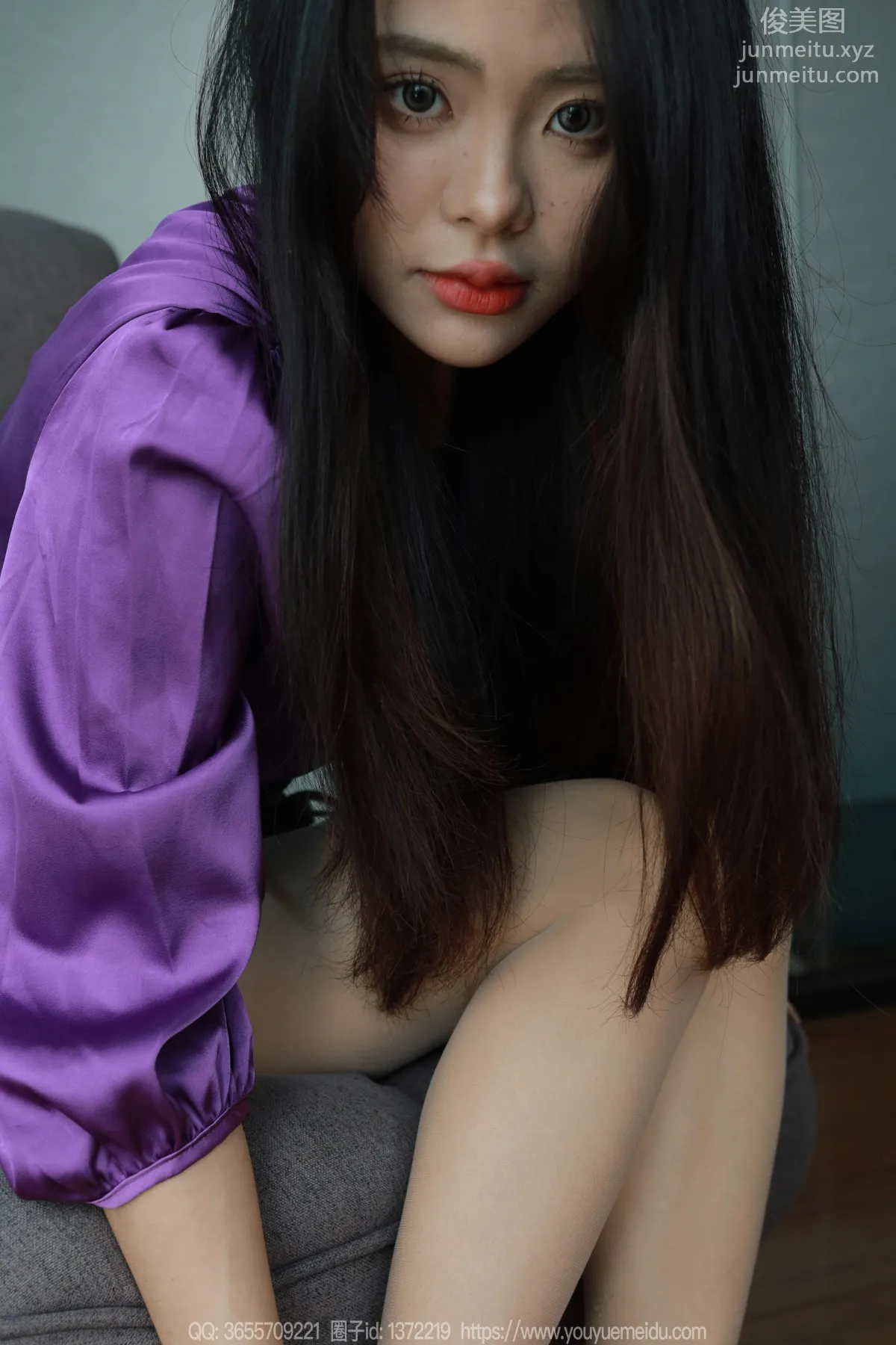 [IESS] 2023.10.18 Silk Enjoyer 1562 Tu Tu, Purple Charm [78P] photo 15