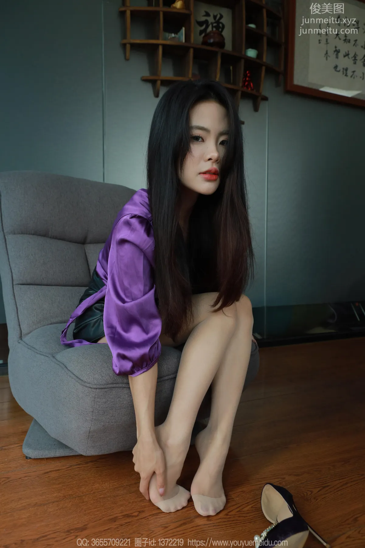 [IESS] 2023.10.18 Silk Enjoyer 1562 Tu Tu, Purple Charm [78P] photo 16