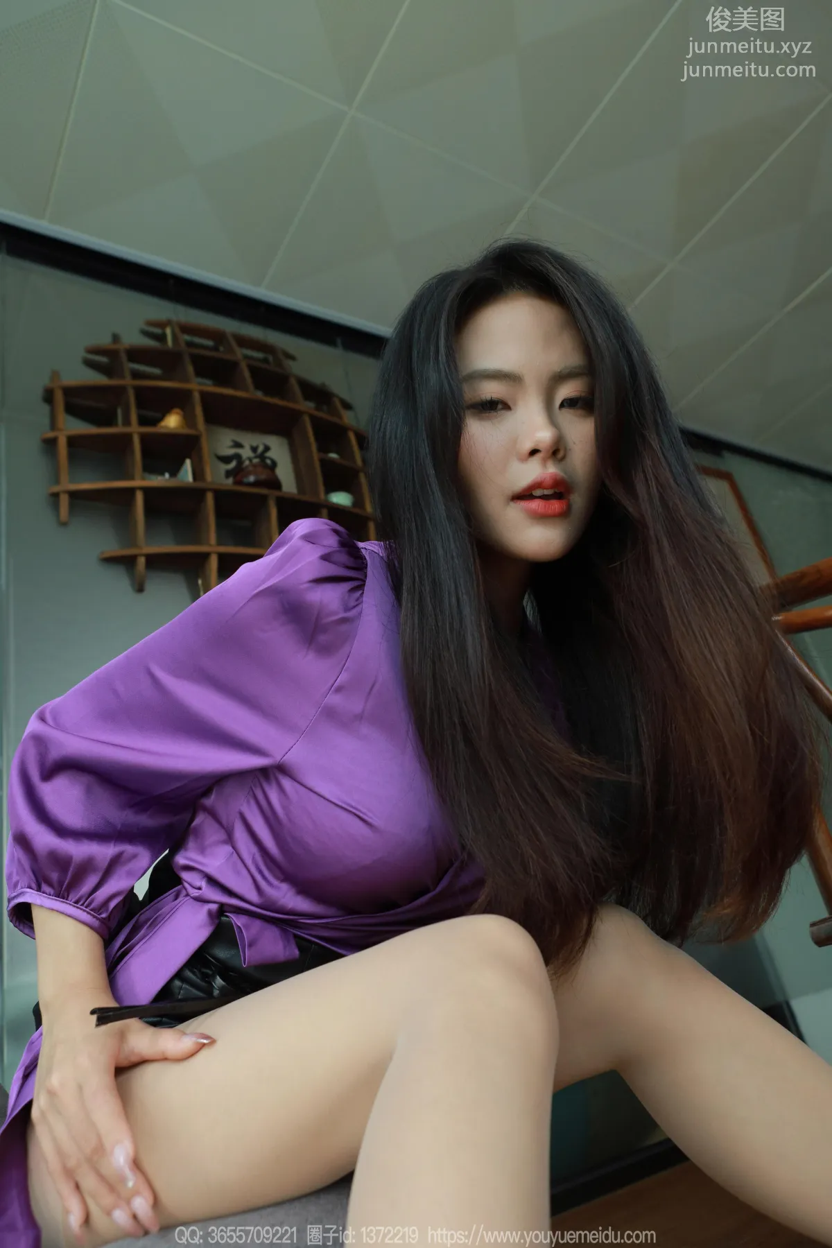 [IESS] 2023.10.18 Silk Enjoyer 1562 Tu Tu, Purple Charm [78P] photo 39