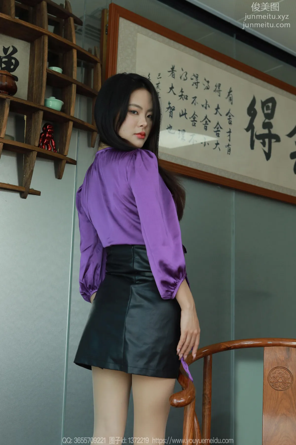 [IESS] 2023.10.18 Silk Enjoyer 1562 Tu Tu, Purple Charm [78P] photo 47