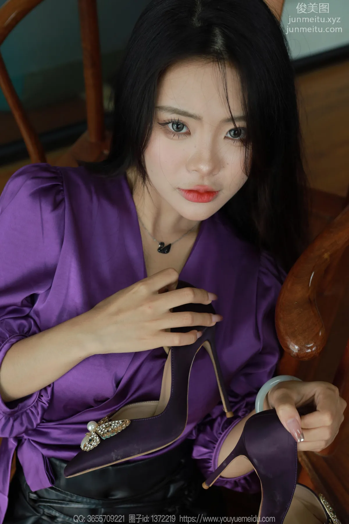[IESS] 2023.10.18 Silk Enjoyer 1562 Tu Tu, Purple Charm [78P] photo 70