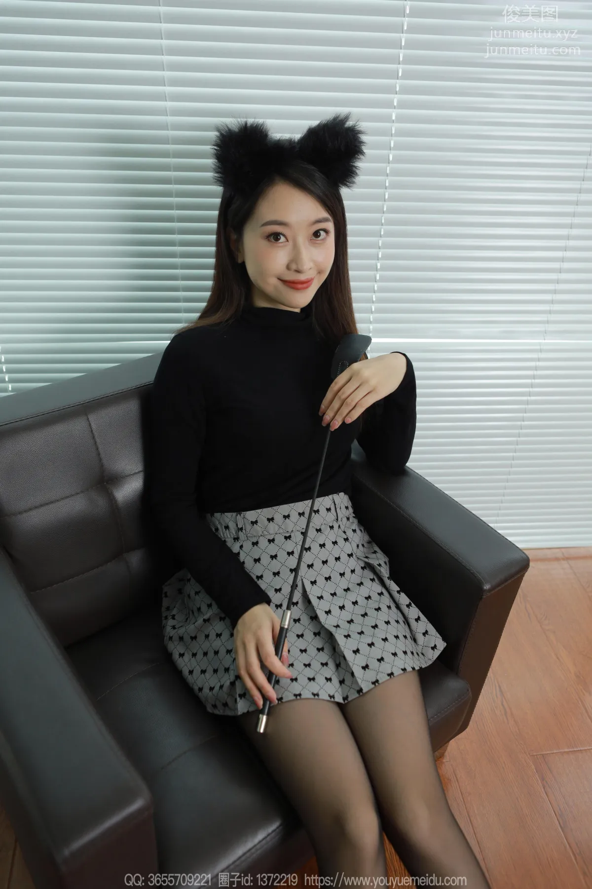 [IESS] 2023.10.22 Silk Enjoyer 1565 Xiao Jie, Cat Ears [80P] photo 2