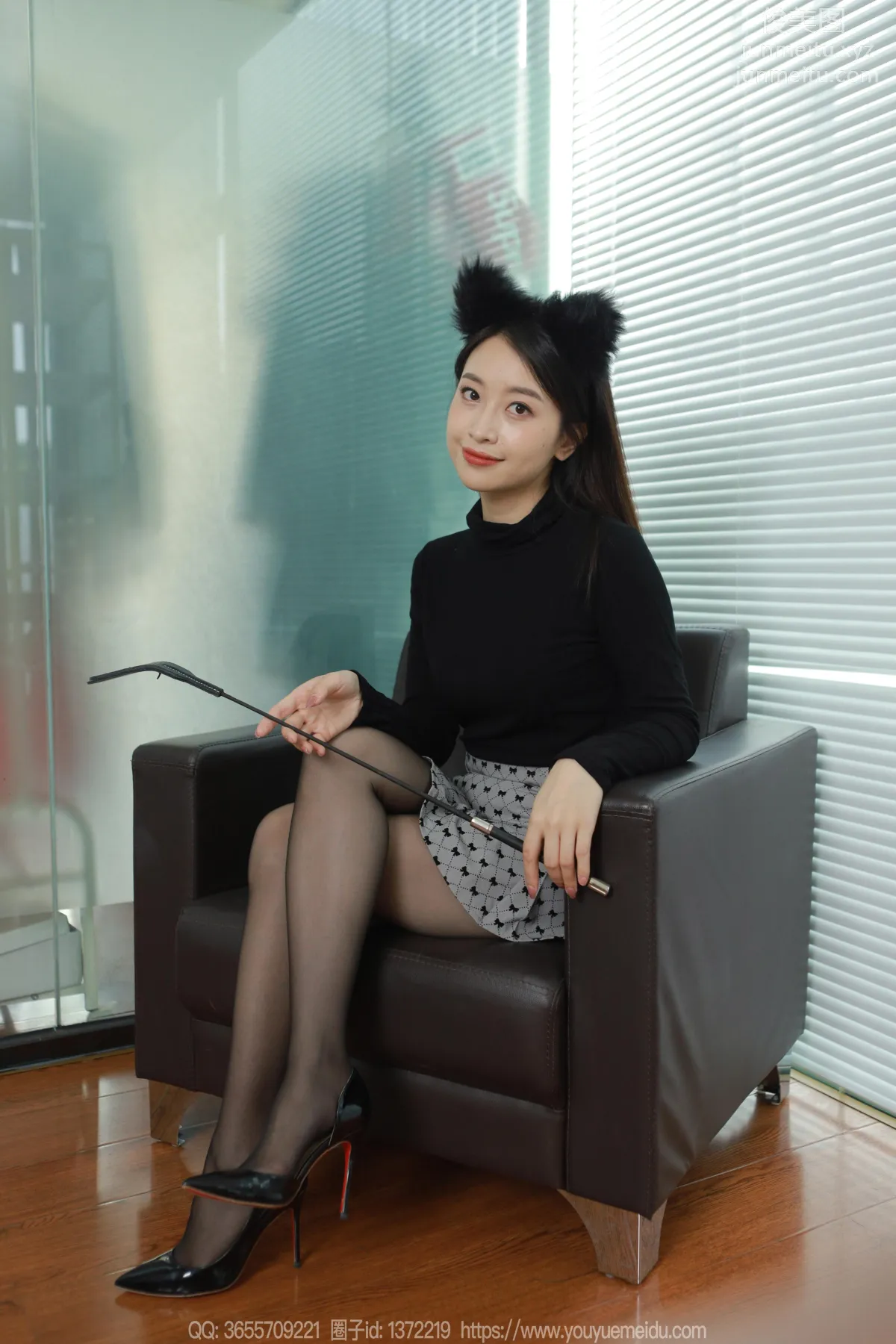 [IESS] 2023.10.22 Silk Enjoyer 1565 Xiao Jie, Cat Ears [80P] photo 5