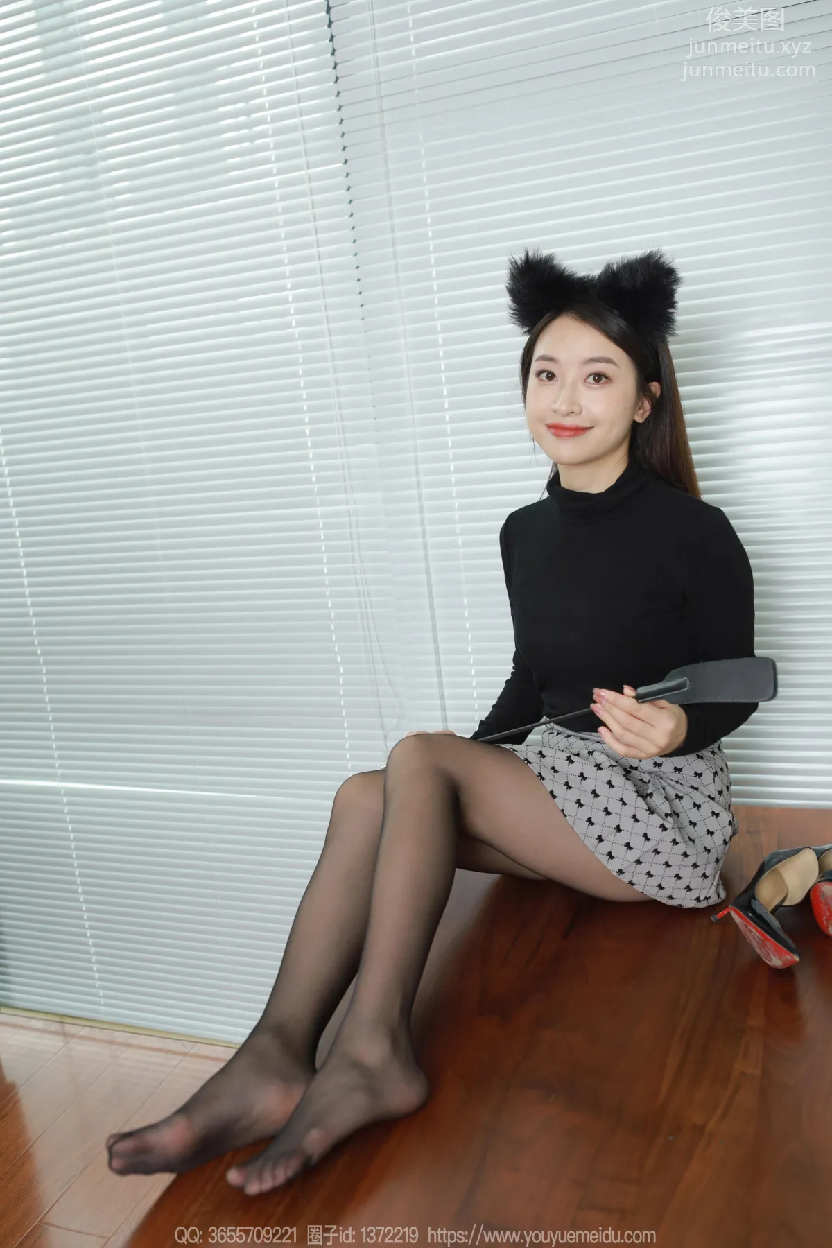 [IESS] 2023.10.22 Silk Enjoyer 1565 Xiao Jie, Cat Ears [80P] photo 59