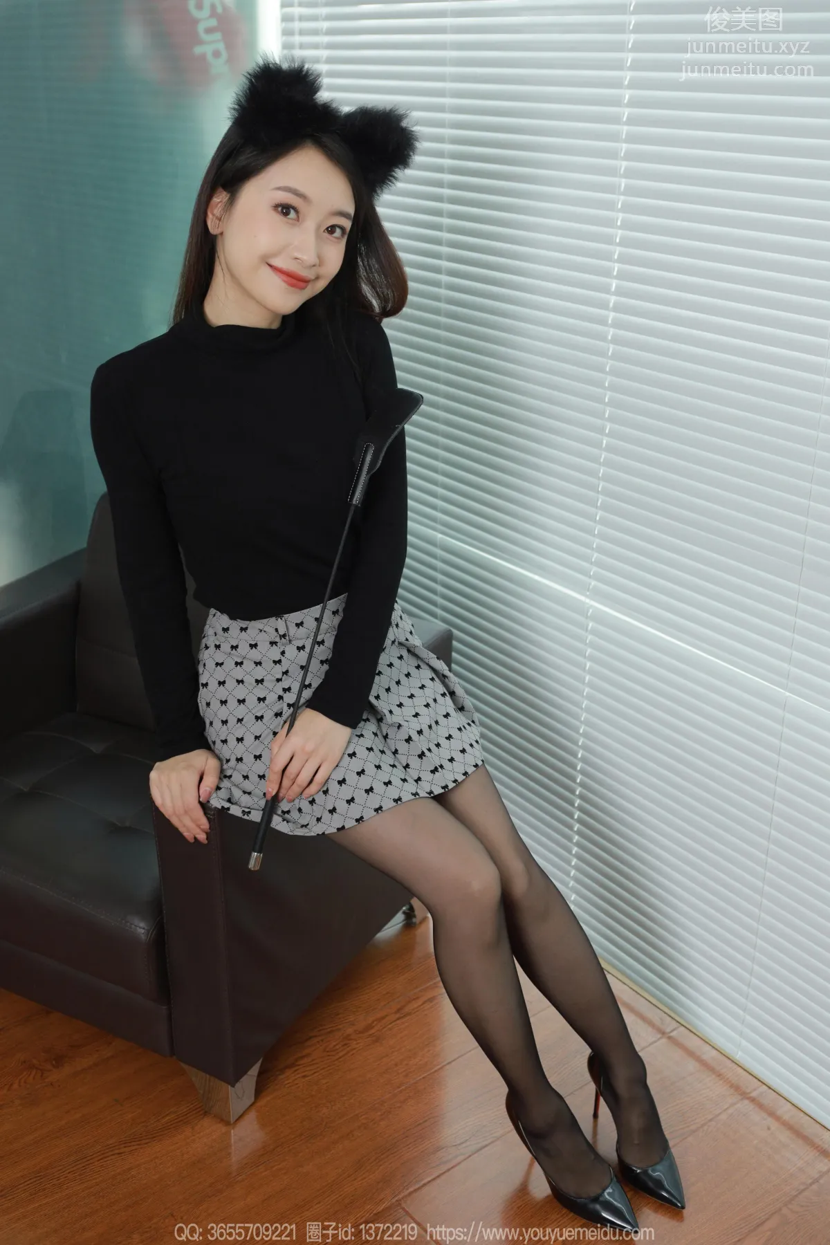 [IESS] 2023.10.22 Silk Enjoyer 1565 Xiao Jie, Cat Ears [80P] photo 67