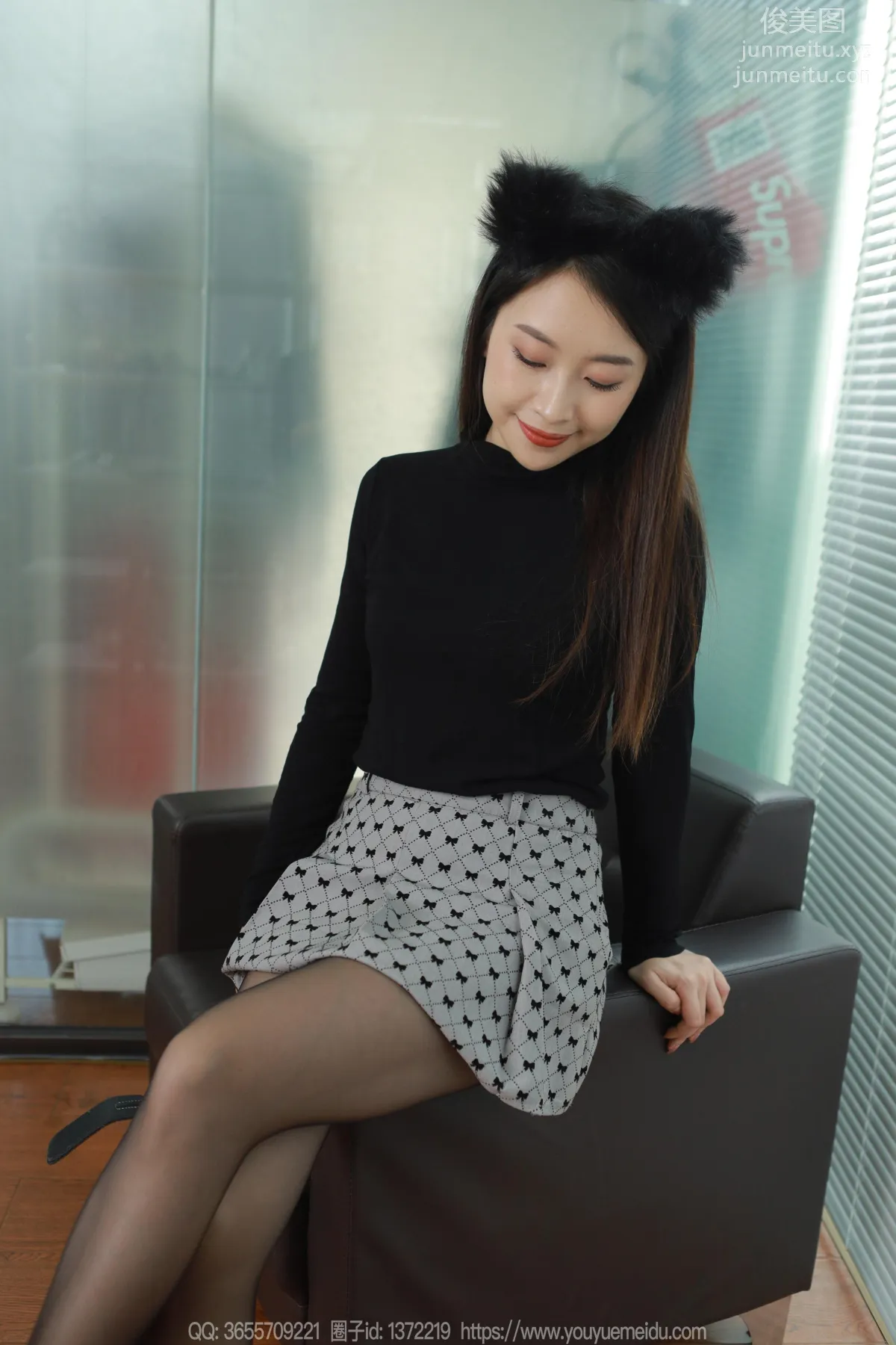 [IESS] 2023.10.22 Silk Enjoyer 1565 Xiao Jie, Cat Ears [80P] photo 71