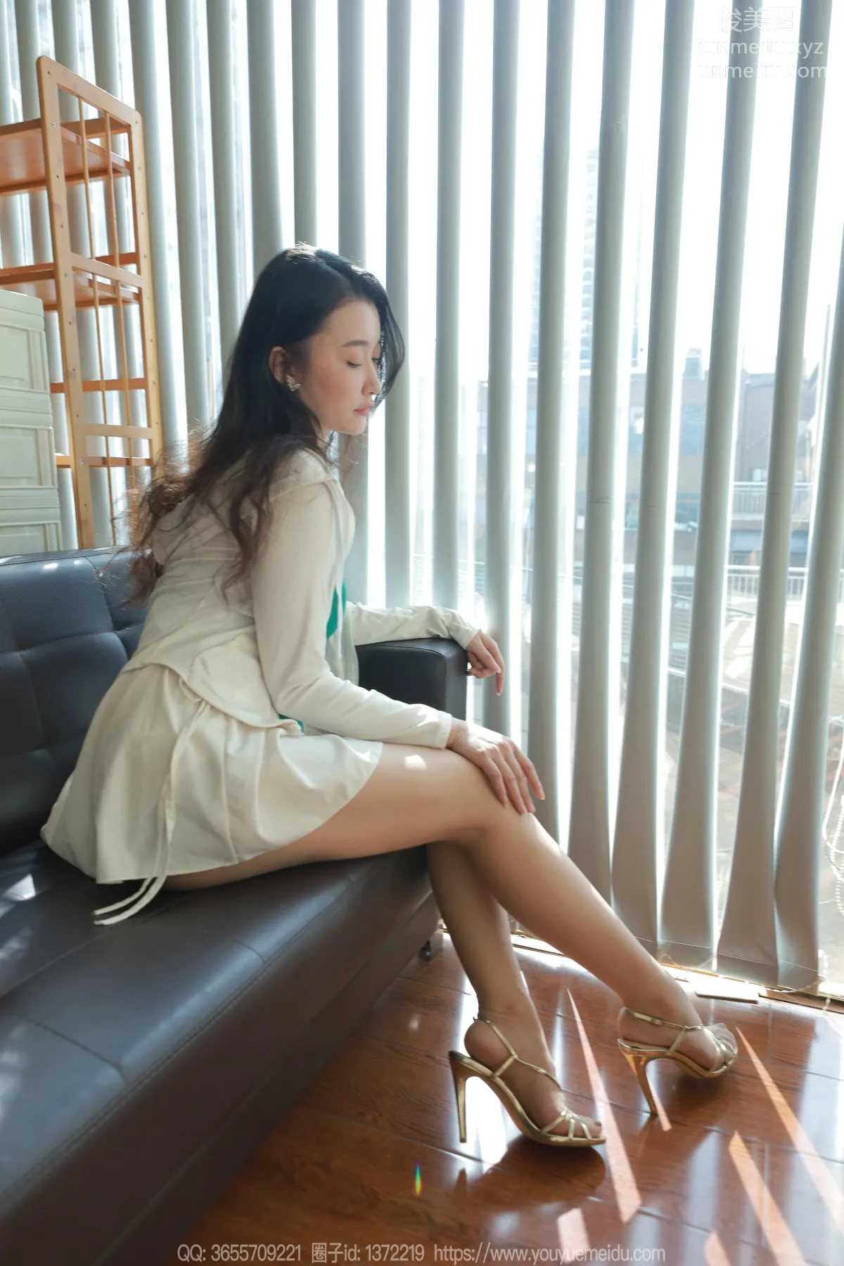 [IESS] 2023.11.15 Silk Enjoyer 1586 IESS Qiuqiu, Green Halter [88P] photo 5