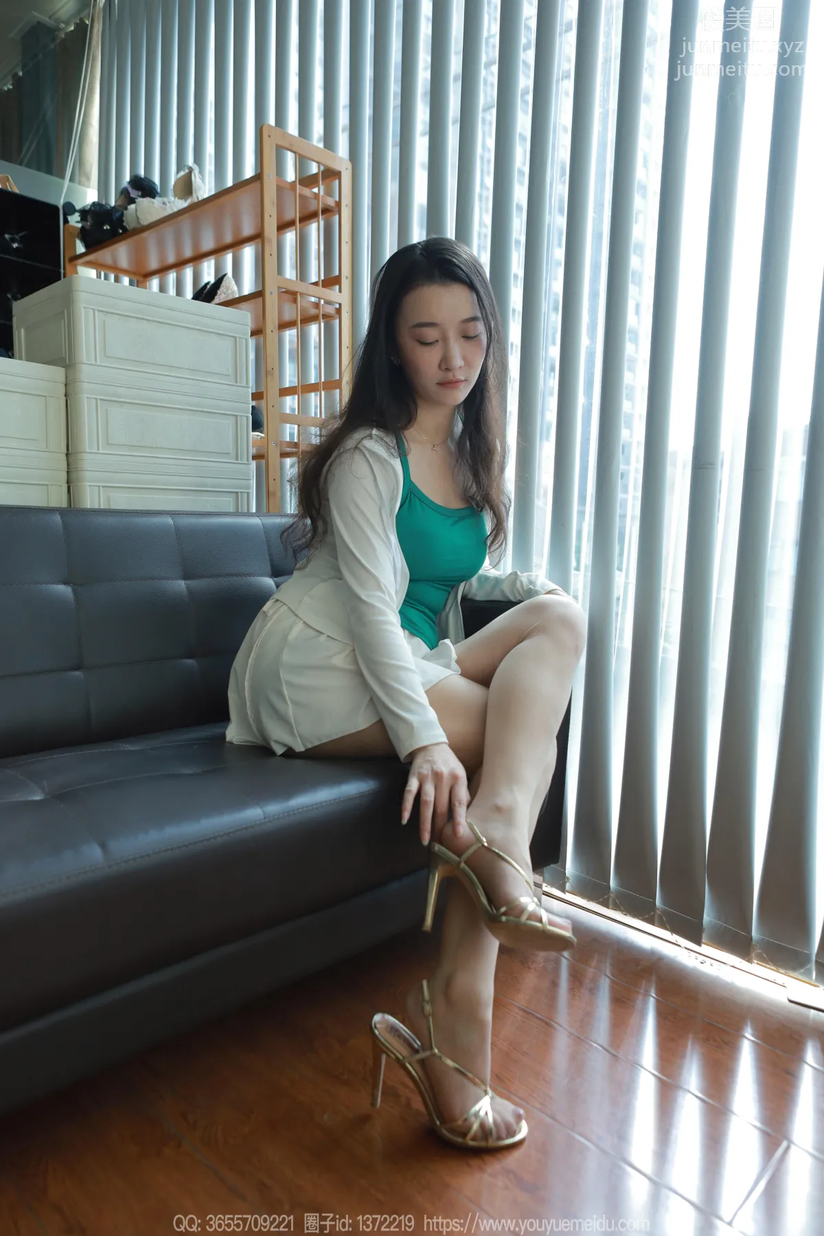 [IESS] 2023.11.15 Silk Enjoyer 1586 IESS Qiuqiu, Green Halter [88P] photo 8