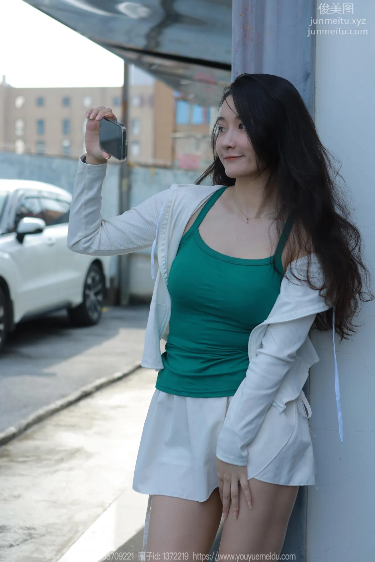 [IESS] 2023.11.15 Silk Enjoyer 1586 IESS Qiuqiu, Green Halter [88P] photo 21