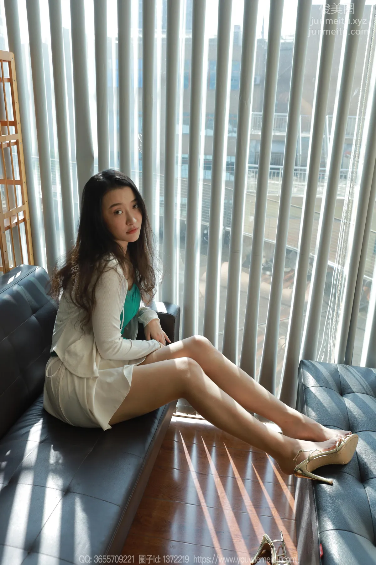 [IESS] 2023.11.15 Silk Enjoyer 1586 IESS Qiuqiu, Green Halter [88P] photo 30