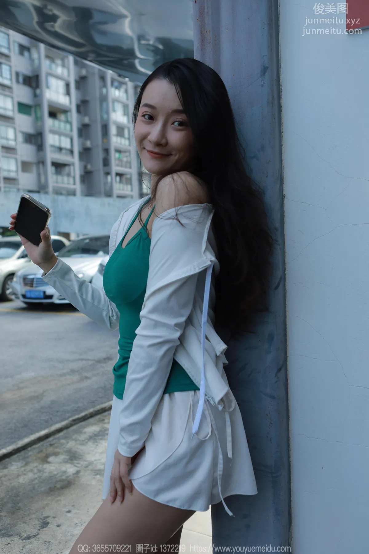 [IESS] 2023.11.15 Silk Enjoyer 1586 IESS Qiuqiu, Green Halter [88P] photo 45