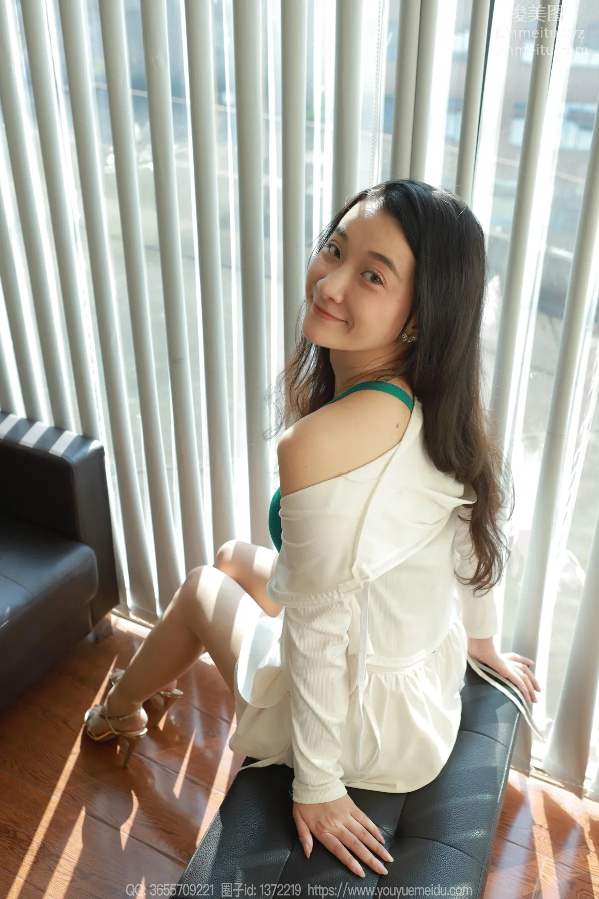 [IESS] 2023.11.15 Silk Enjoyer 1586 IESS Qiuqiu, Green Halter [88P] photo 64
