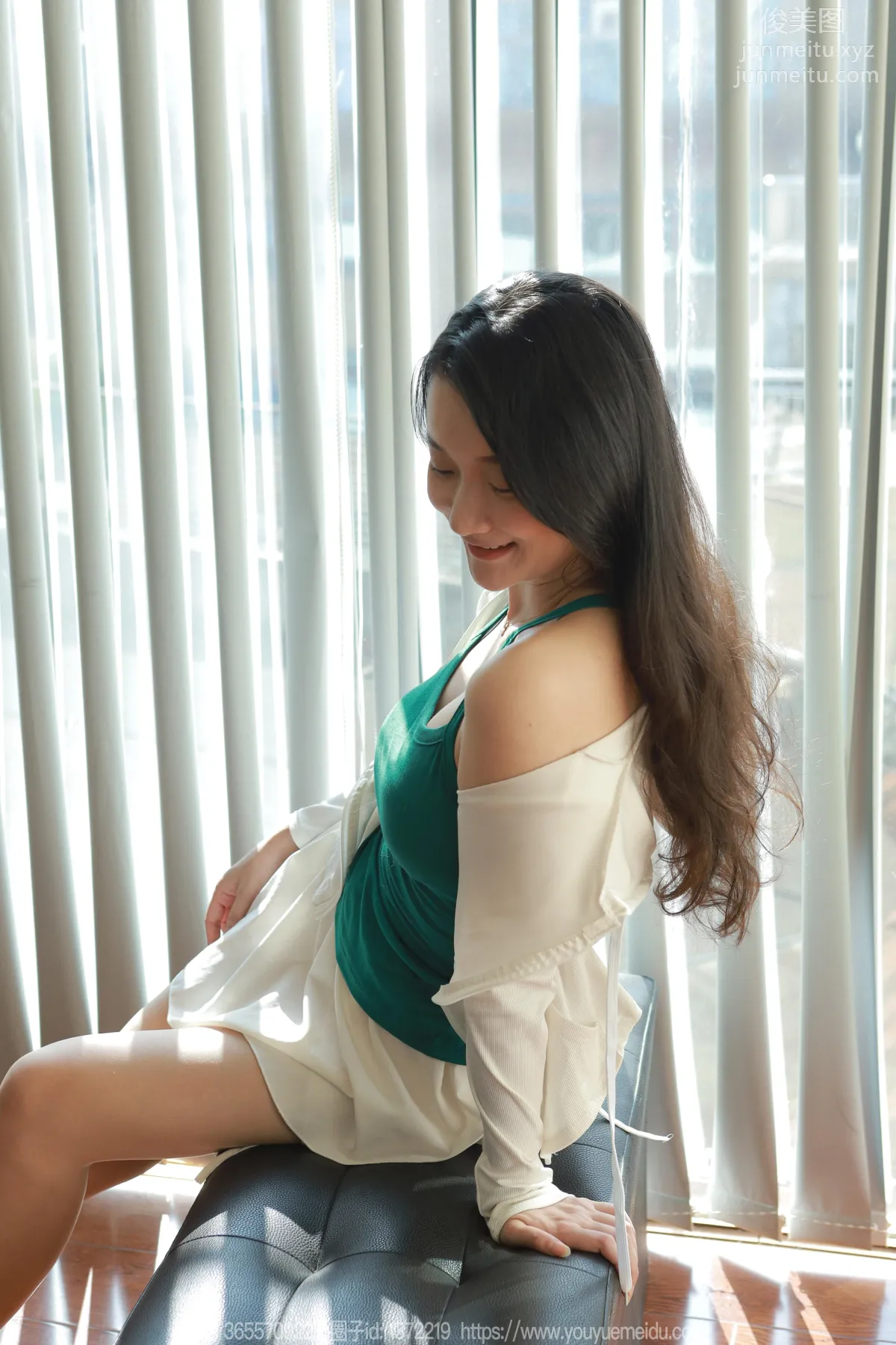 [IESS] 2023.11.15 Silk Enjoyer 1586 IESS Qiuqiu, Green Halter [88P] photo 66