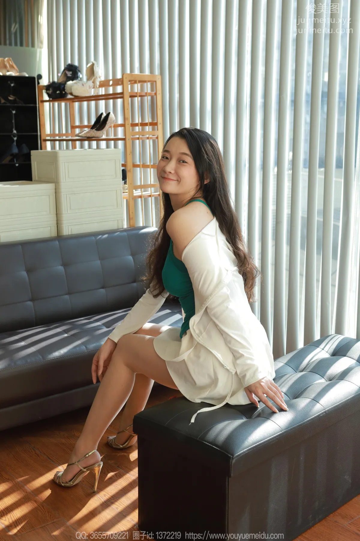 [IESS] 2023.11.15 Silk Enjoyer 1586 IESS Qiuqiu, Green Halter [88P] photo 70