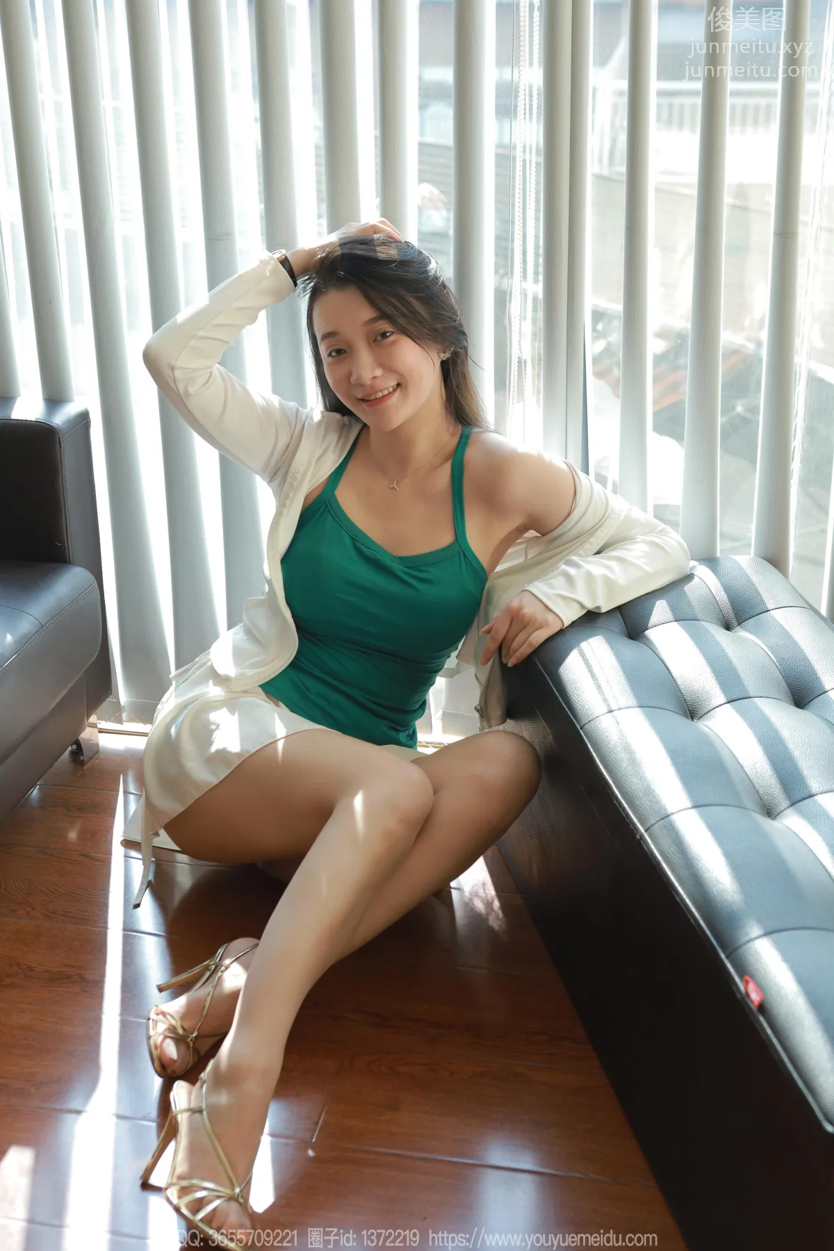 [IESS] 2023.11.15 Silk Enjoyer 1586 IESS Qiuqiu, Green Halter [88P] photo 72