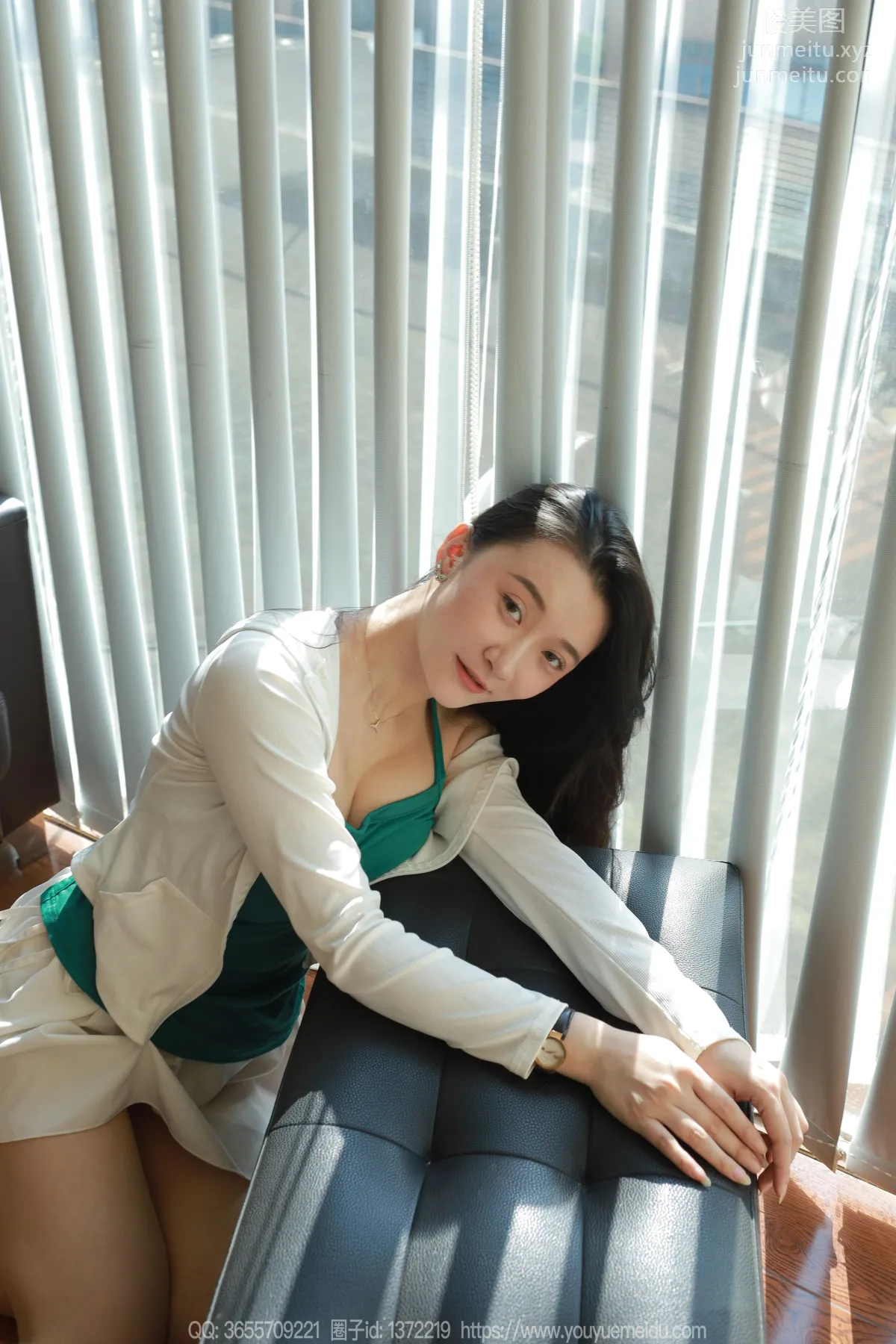 [IESS] 2023.11.15 Silk Enjoyer 1586 IESS Qiuqiu, Green Halter [88P] photo 73