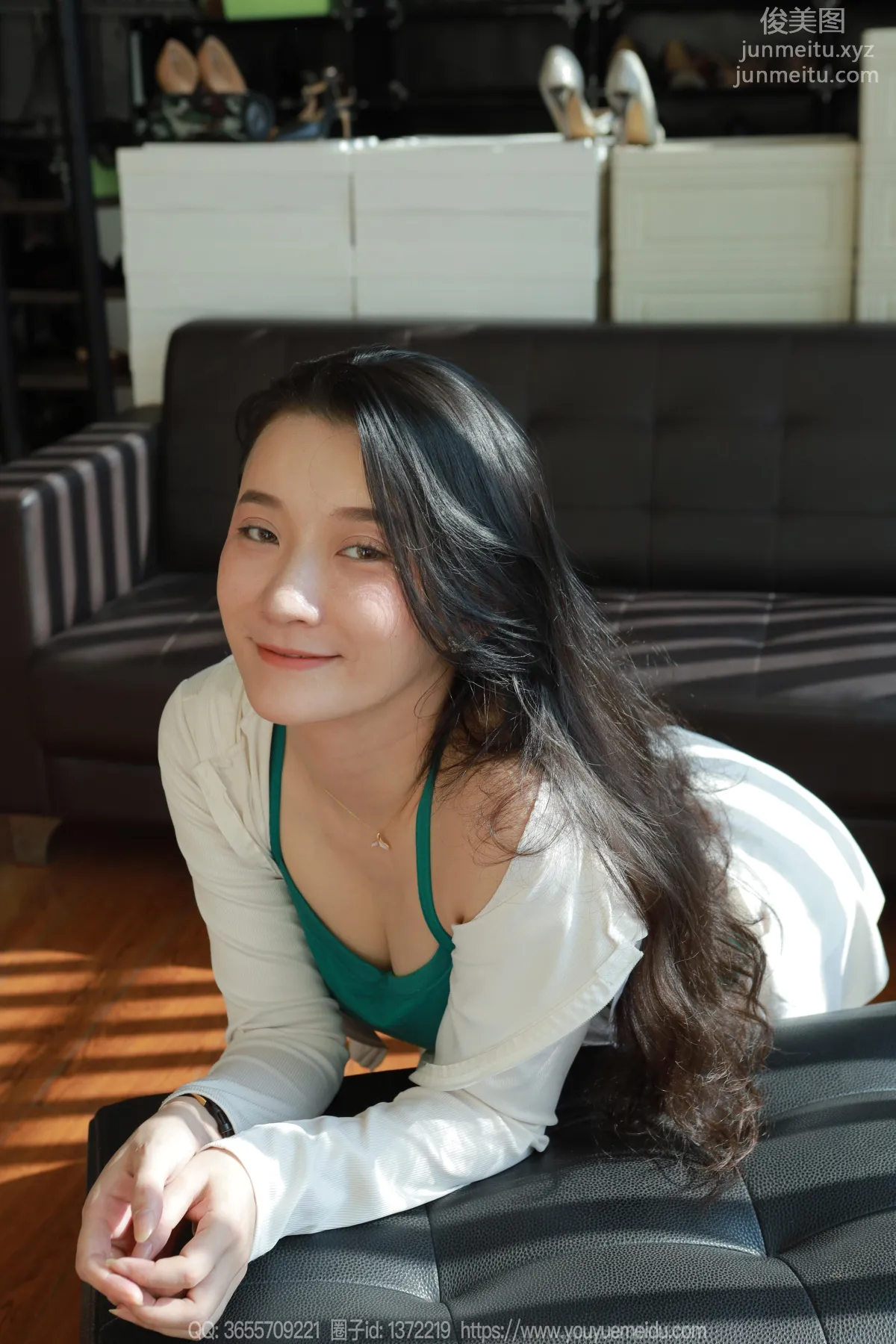 [IESS] 2023.11.15 Silk Enjoyer 1586 IESS Qiuqiu, Green Halter [88P] photo 77