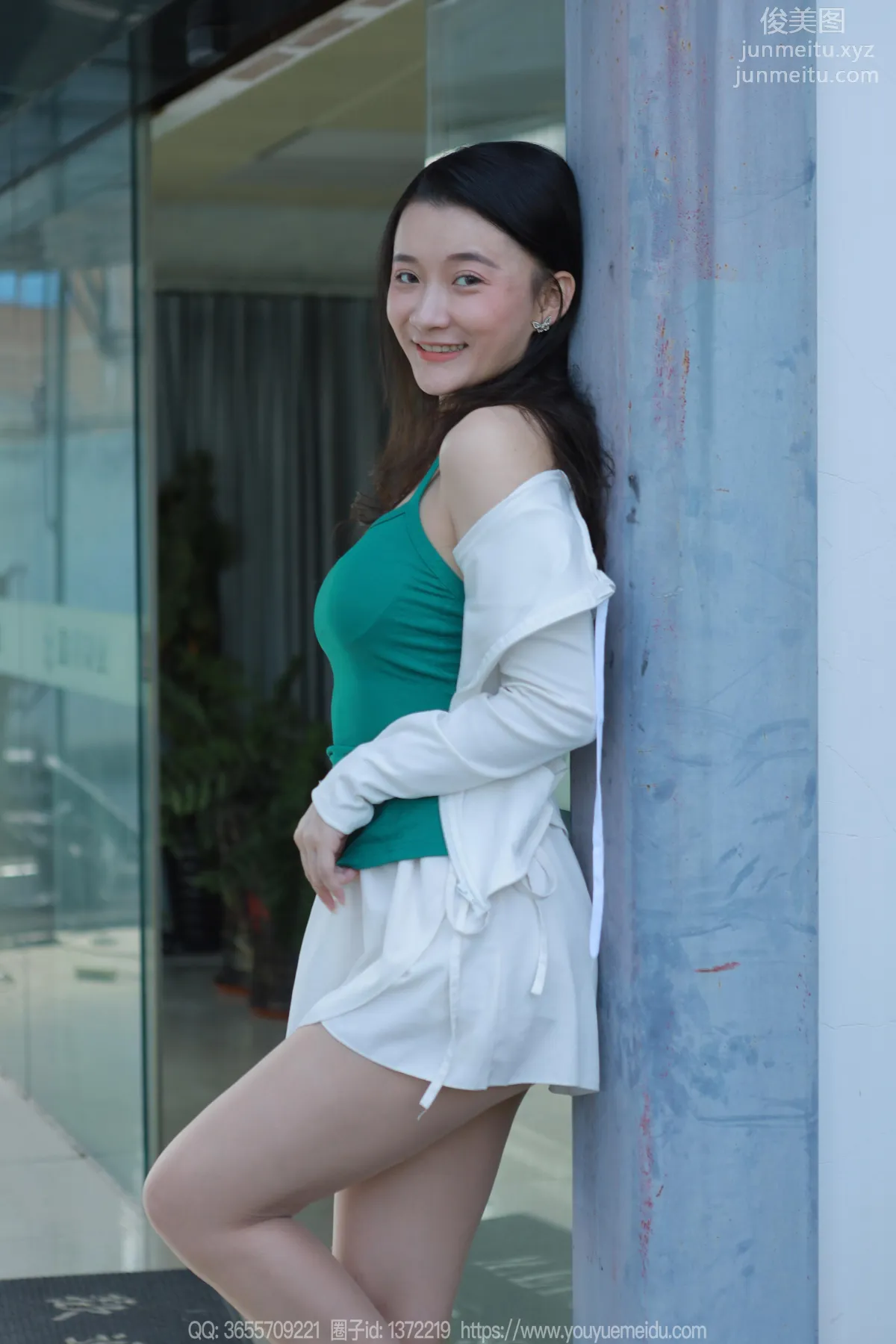 [IESS] 2023.11.15 Silk Enjoyer 1586 IESS Qiuqiu, Green Halter [88P] photo 78
