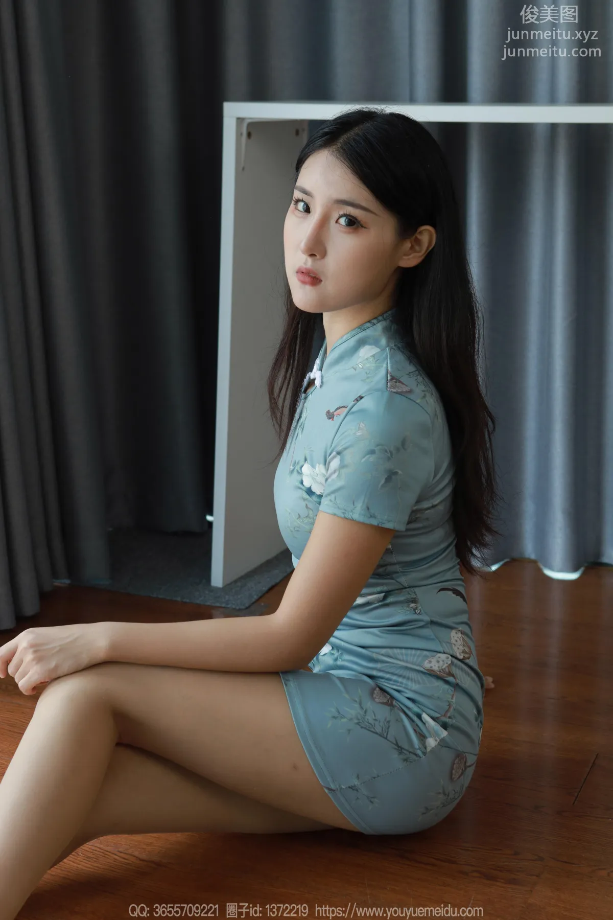 [IESS] 2023.11.17 Silk Enjoyer 1588 Xiao Bao, Qipao Beauty [85P] photo 19