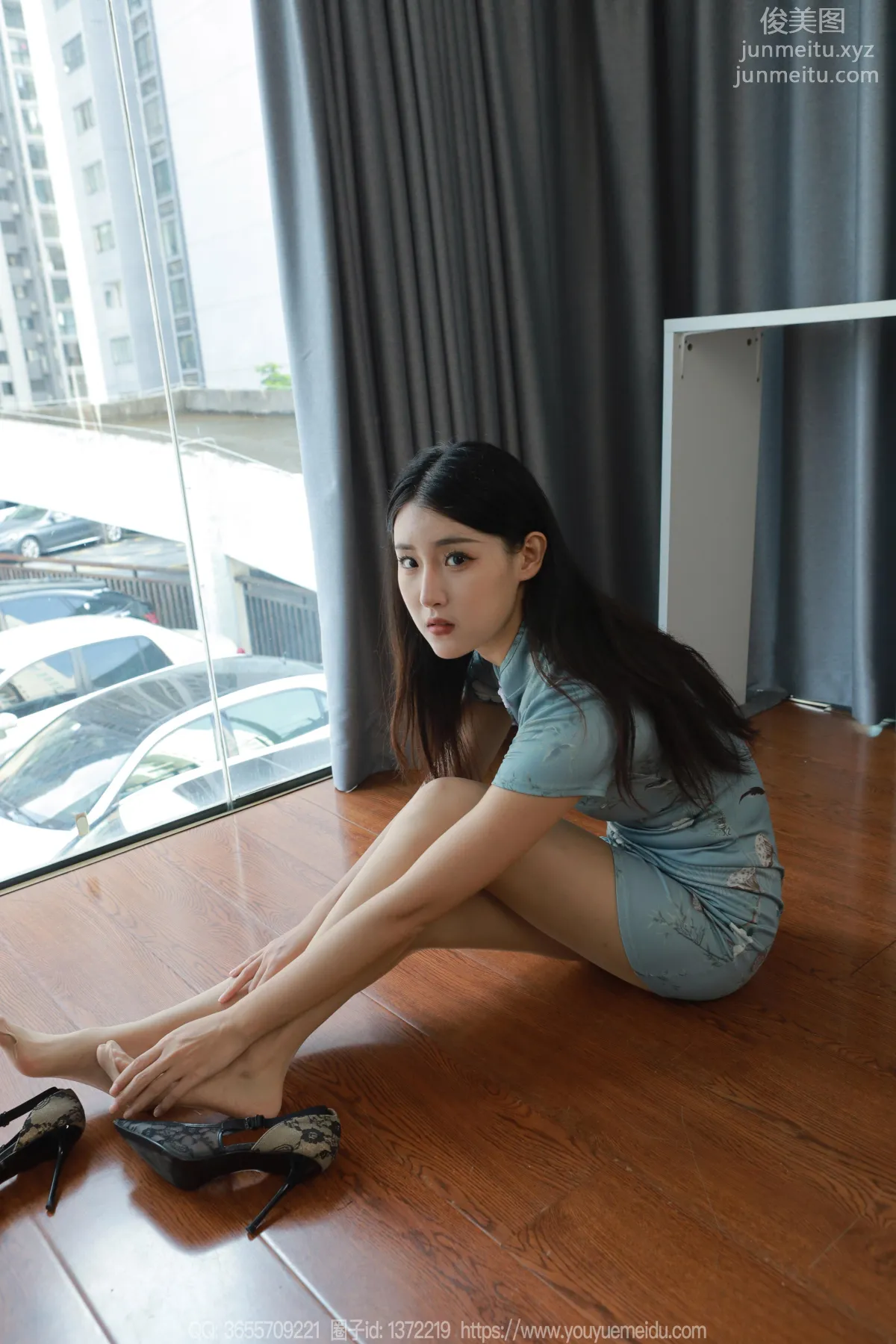[IESS] 2023.11.17 Silk Enjoyer 1588 Xiao Bao, Qipao Beauty [85P] photo 39