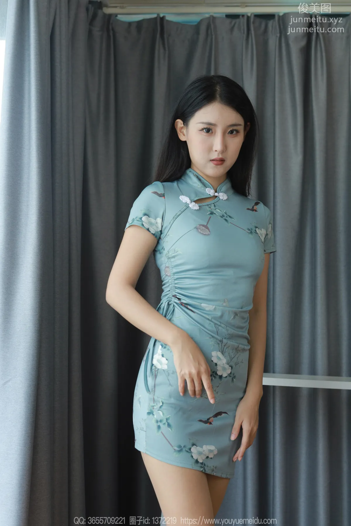 [IESS] 2023.11.17 Silk Enjoyer 1588 Xiao Bao, Qipao Beauty [85P] photo 65