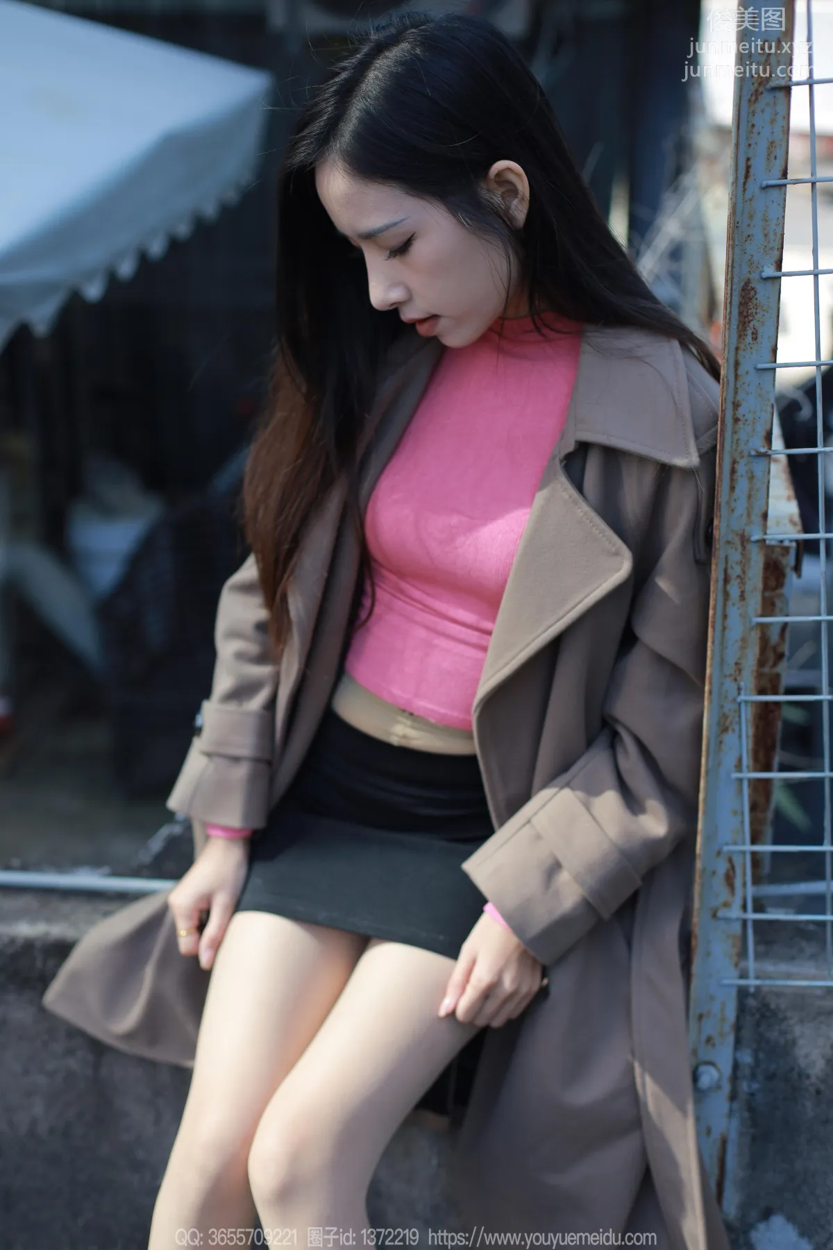 [IESS] 2023.11.19 Silk Enjoyer 1589 Mei Zi, Trench Coat Season [89P] photo 52