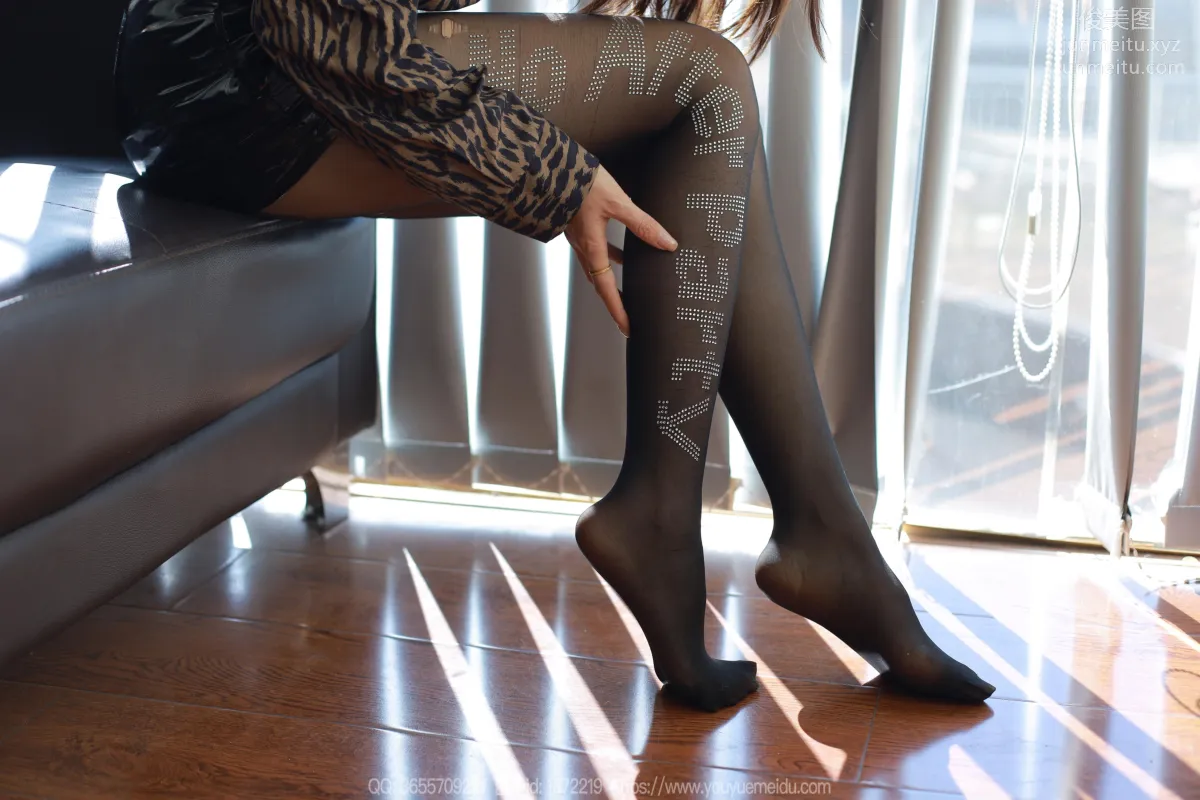 [IESS] 2023.11.22 Silk Enjoyer 1592 Mei Zi, Leopard Print with Letters [88P] photo 69