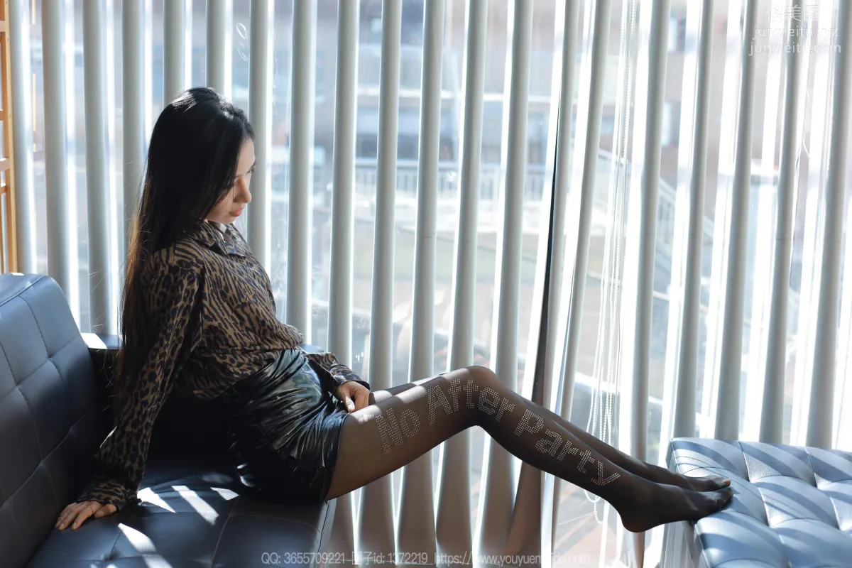 [IESS] 2023.11.22 Silk Enjoyer 1592 Mei Zi, Leopard Print with Letters [88P] photo 83
