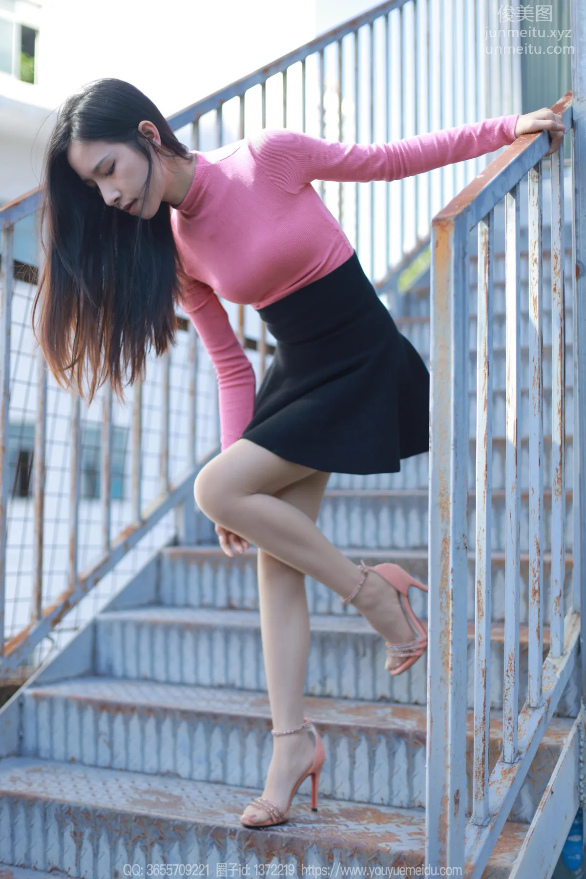 [IESS] 2023.11.26 Silk Enjoyer 1595 Mei Zi, Pink Beauty [86P] photo 81